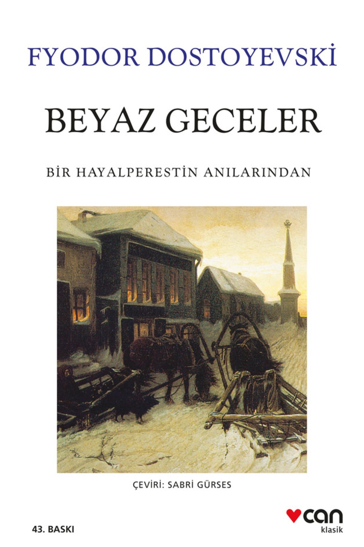 Can Yayınları Beyaz Geceler