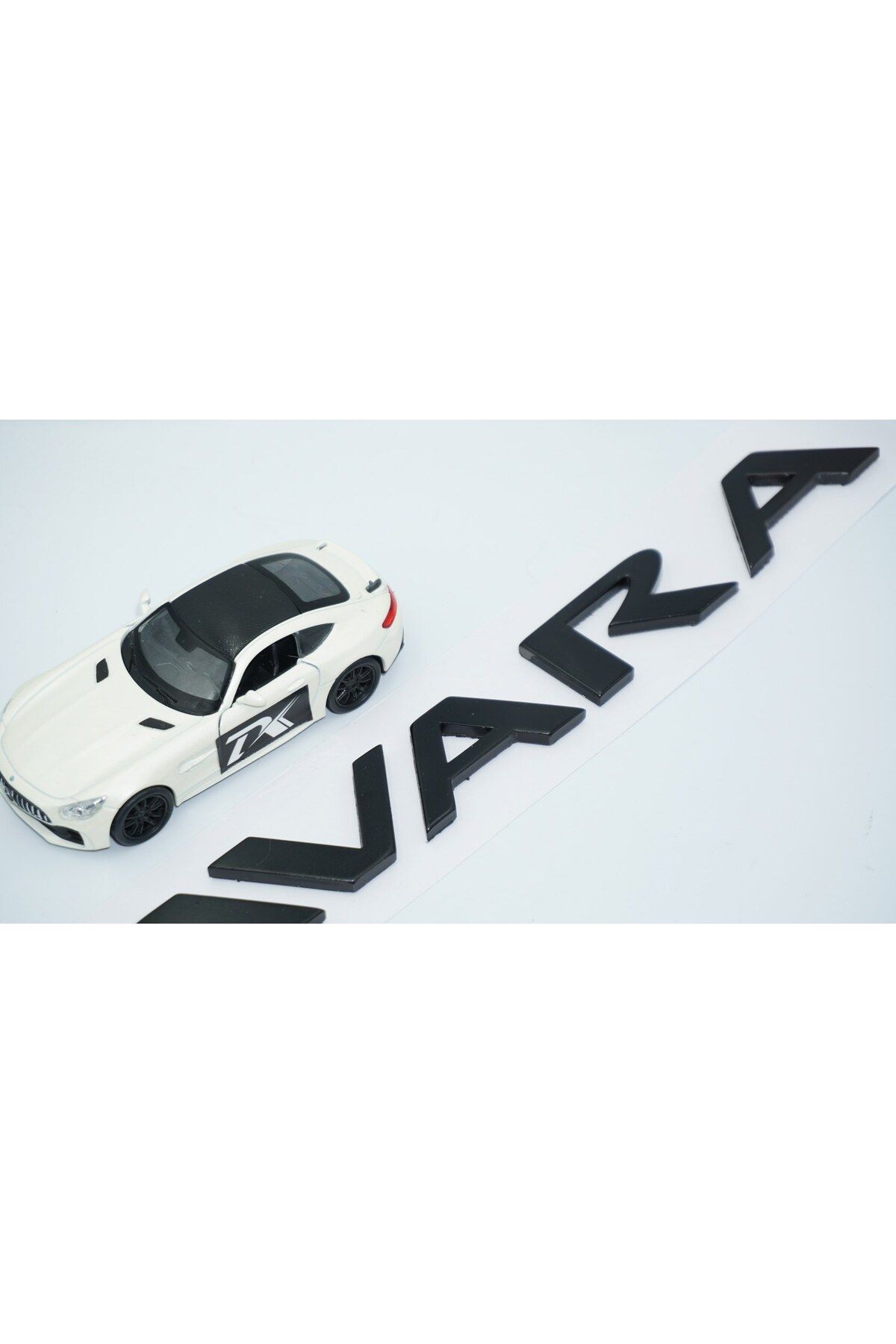 DK Tuning-Navara Black Abs Front Hood and Luggage Text Compatible with Nissan 3