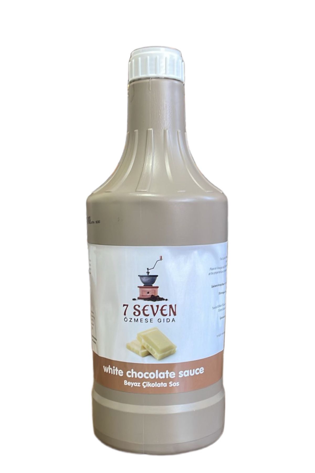 SEVEN7 Beyaz Çikolata Profesyonel Bar Sos 2,5kg