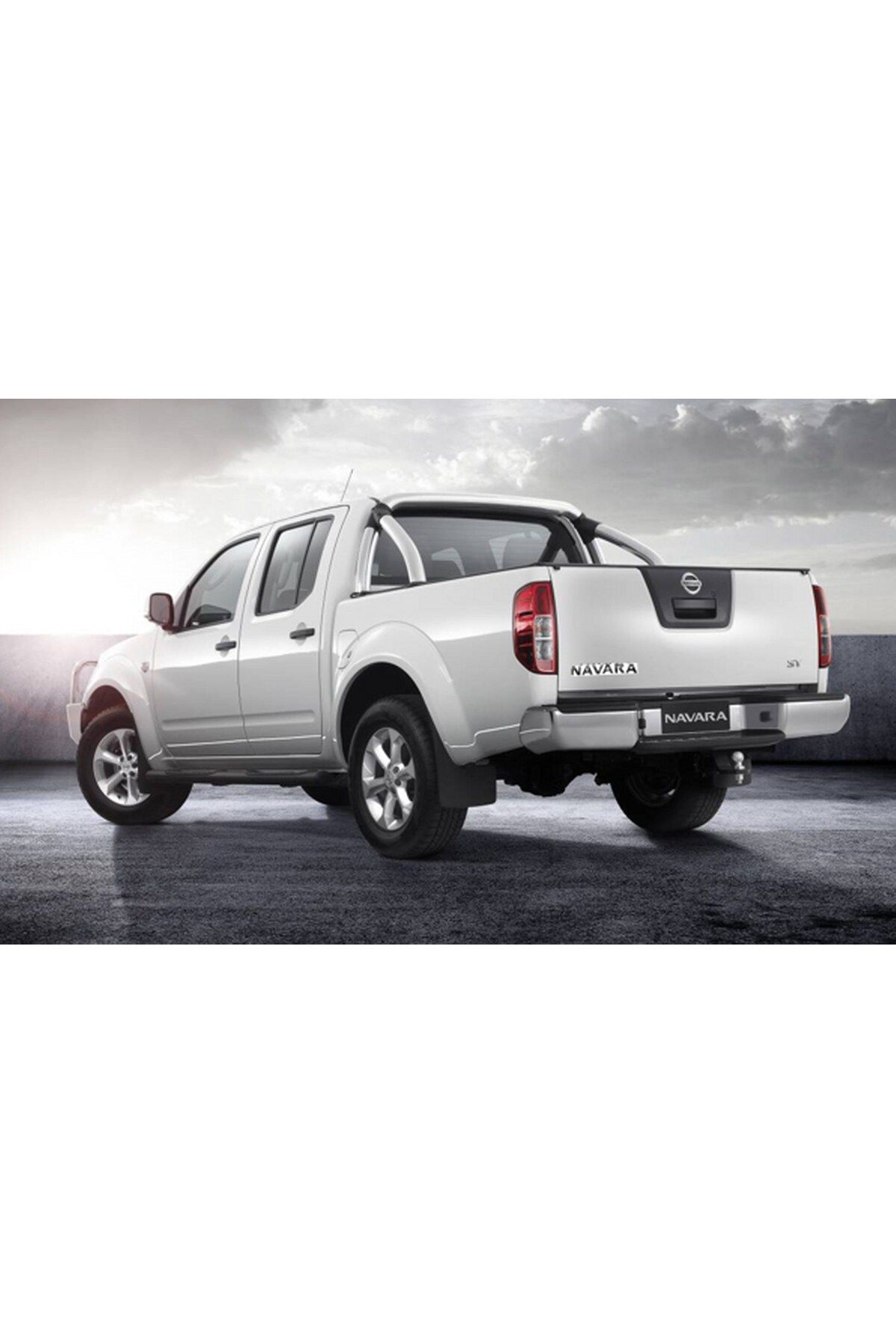 DK Tuning-Navara Black Abs Front Hood and Luggage Text Compatible with Nissan 5