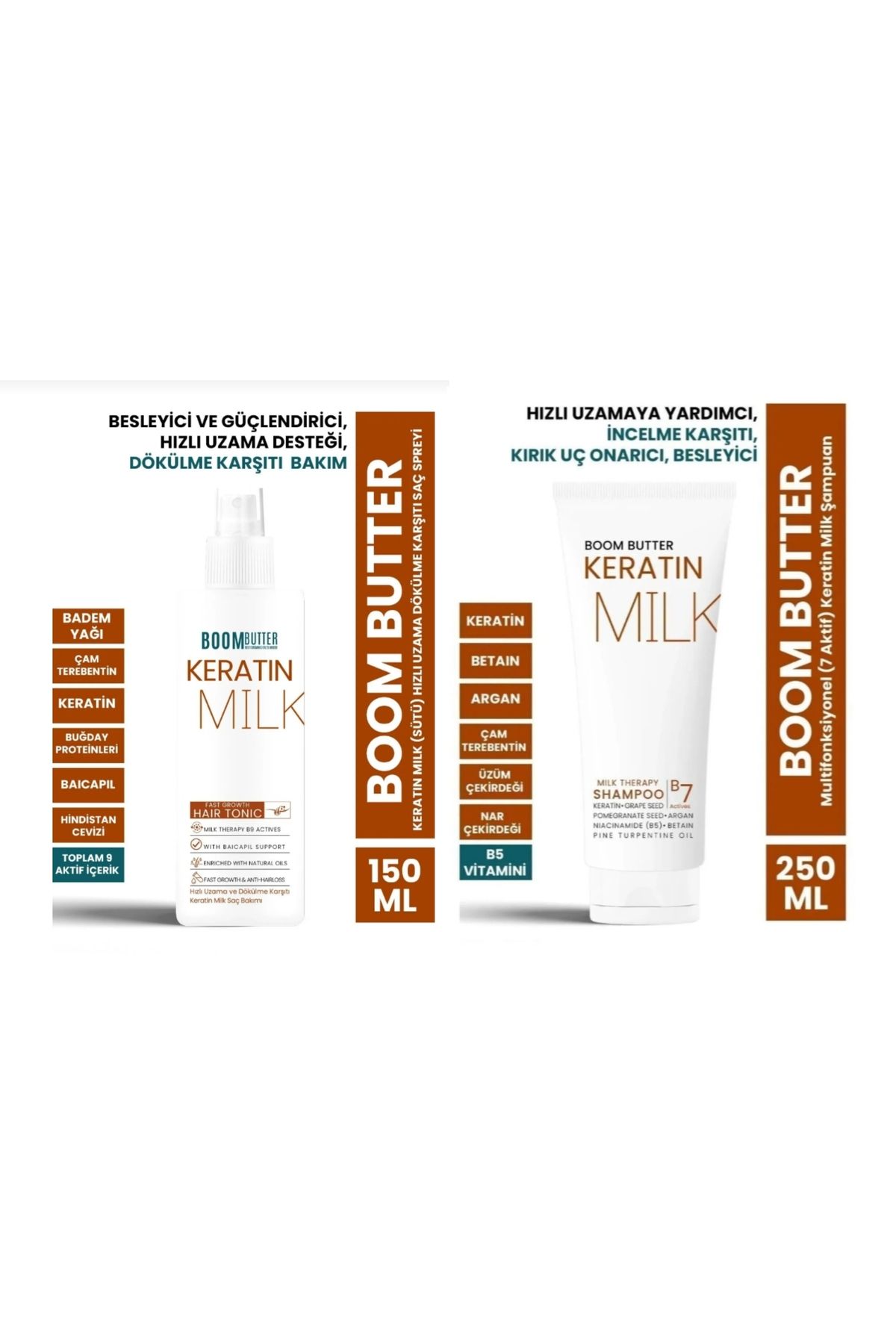 PROCSIN Procsın Keratin Milk Hızlı Uzama Dökülme Karşıtı 2li Bakım Seti