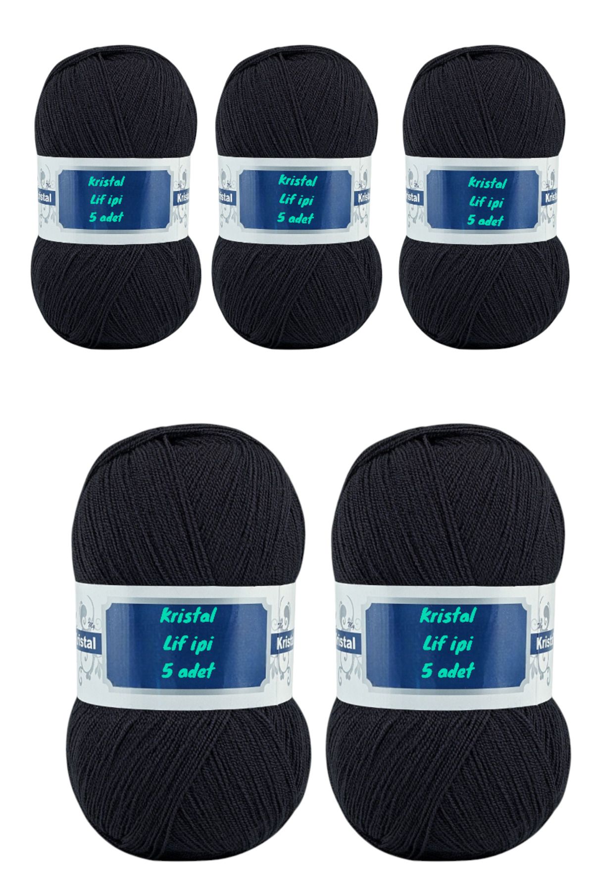 erdoğan hobi-5 Pieces of Fiber String - Set with Crystal String, Blanket and Double 2