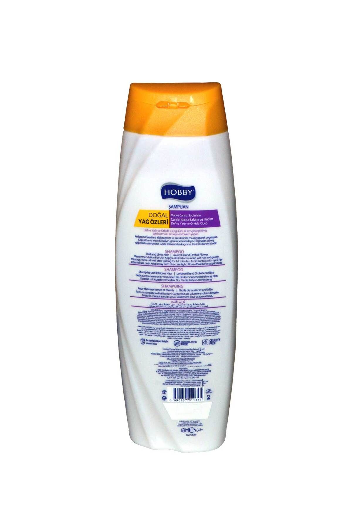 Hobby-600 ml Laurel and Orchid Shampoo 2