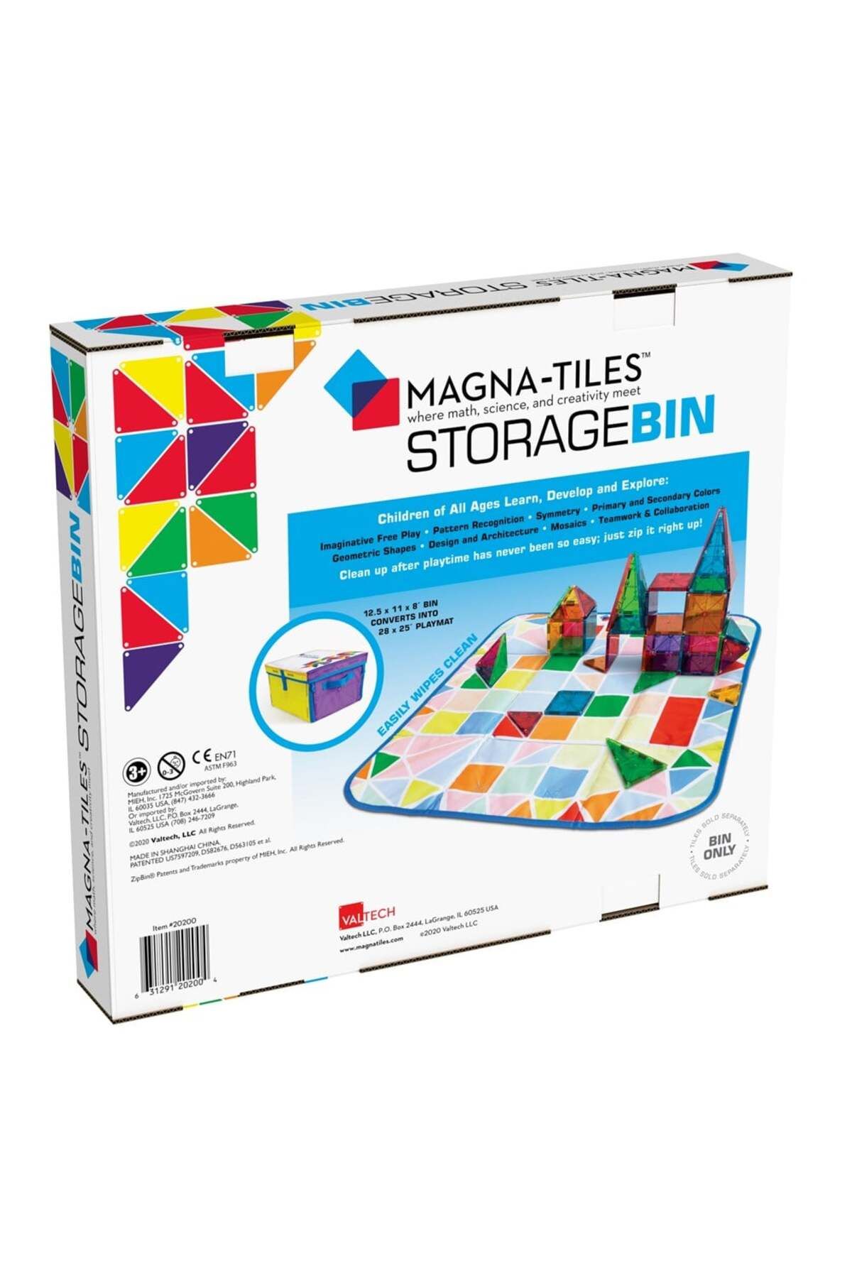 Magna Tiles-Magna-Tiles - Storage Box and Play Mat 3