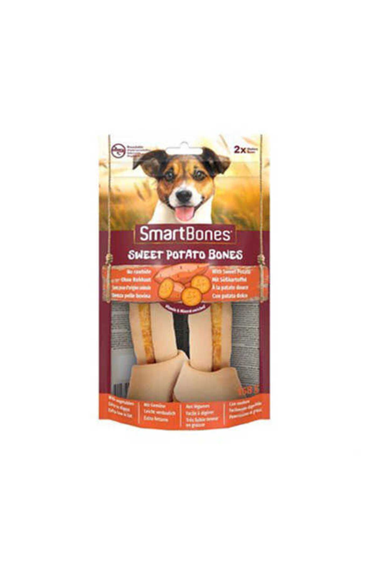 Orqinel SmartBones Tavuklu Tatlı Patatesli Medium Düğüm Kemik Köpek Ödülü 2'li 158 Gr-xPet139-30003.02