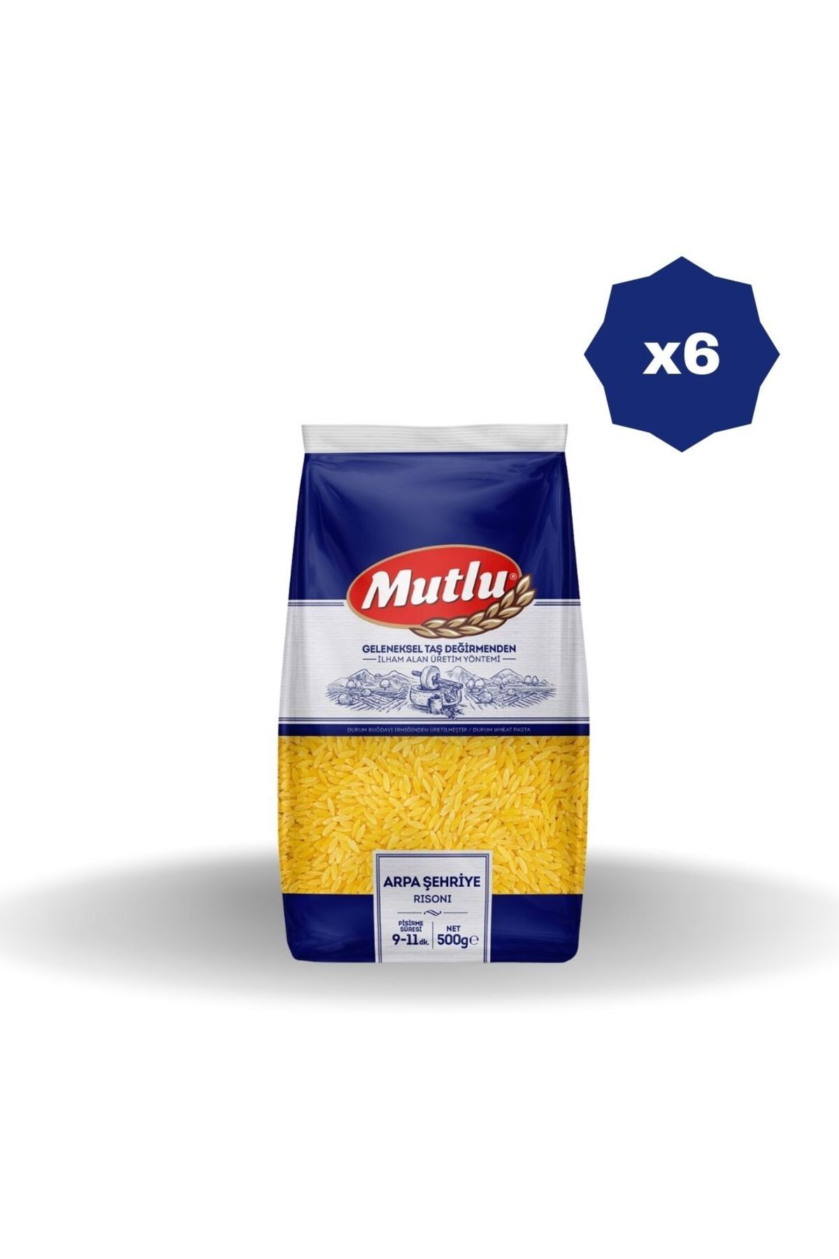 Mutlu ARPA ŞEHRİYE 500 GR X 6 ADET