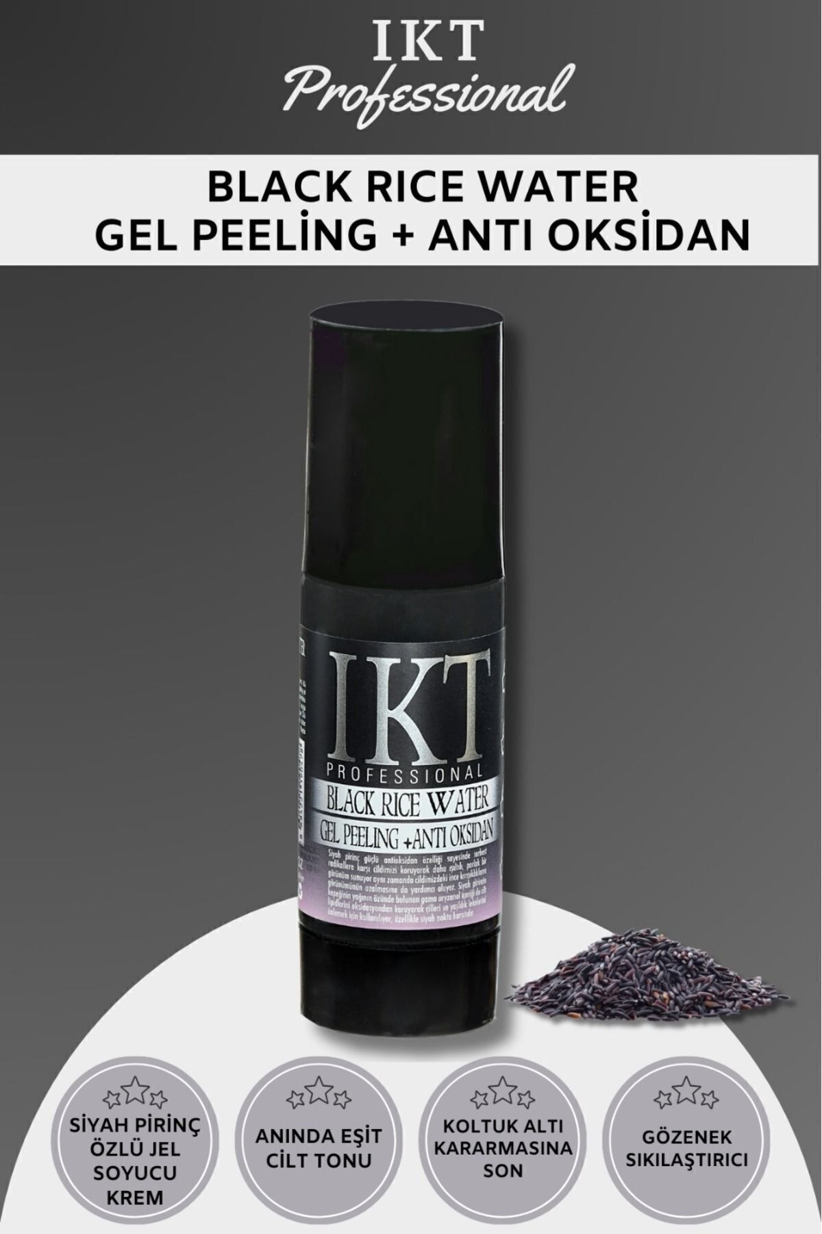 IKT Professional Leke Kremi Jel Ölü Deri Soyucu Krem 125 ml