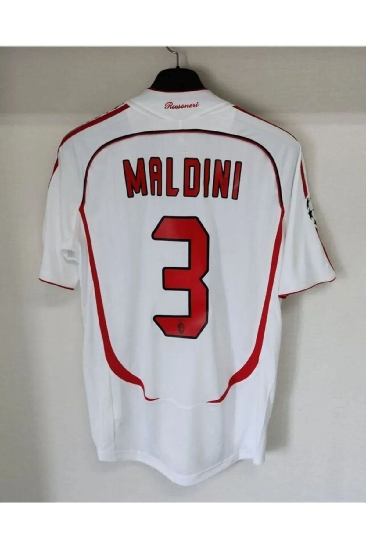 gran coupe Milan 2007 Sezonu Paolo Maldini Özel Nostalji Forması (efsane Milan Kadrosu )