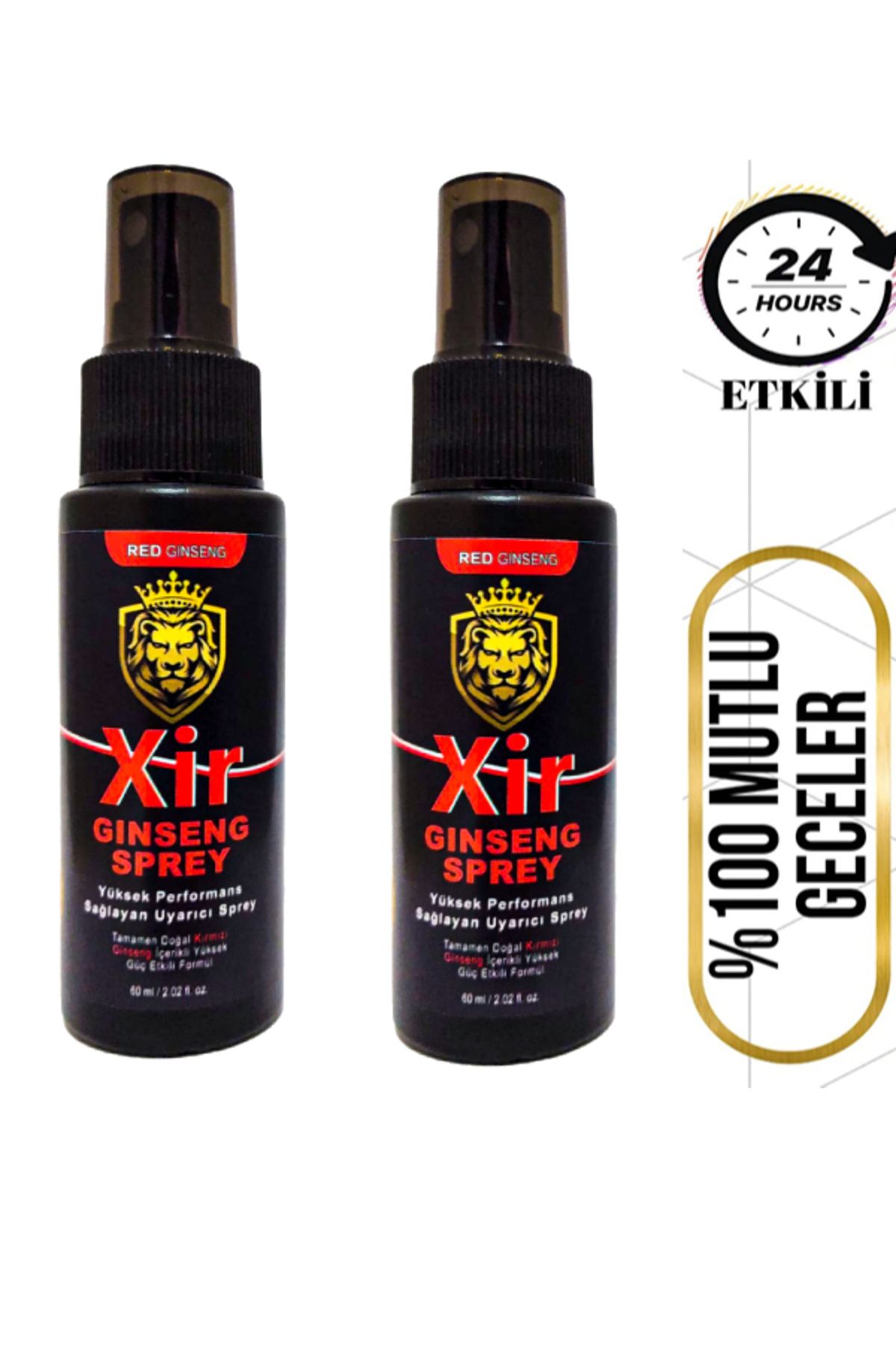 xir Ginseng Erkeklere icin guc ve performancede buyulu etki 50 ml x 2 adet