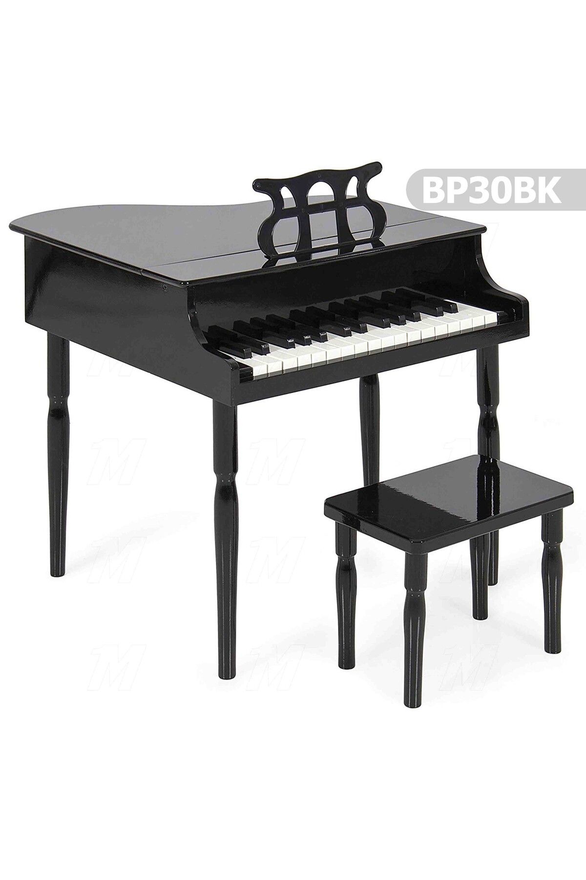 Kaite Çocuk için Ahşap Piyano BP30BK
