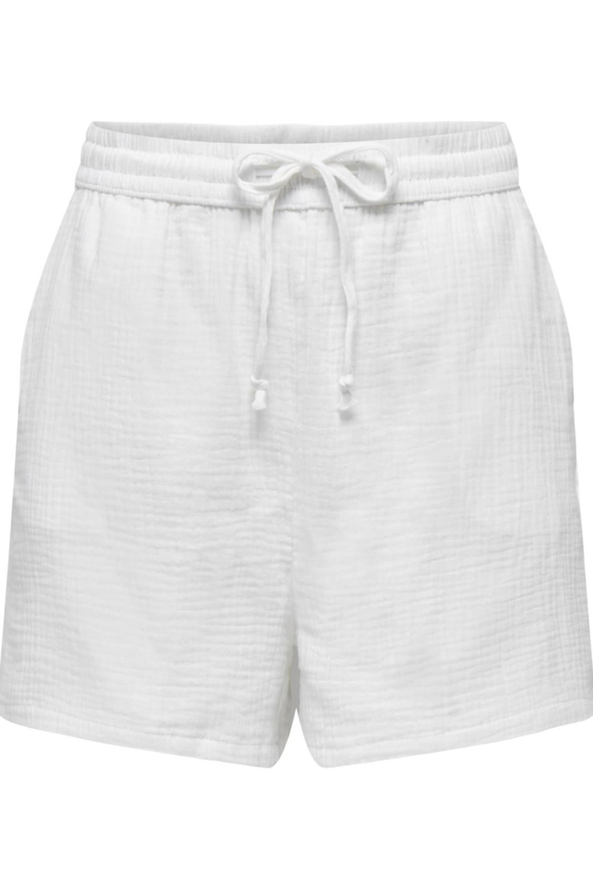 Only-White Women's Organic Cotton Shorts15267849 1