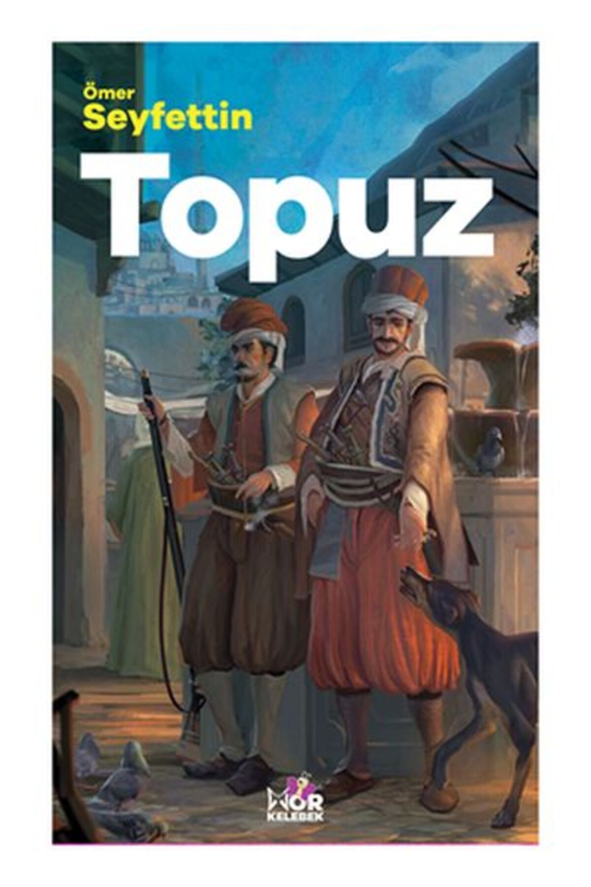 Mor kelebek Topuz