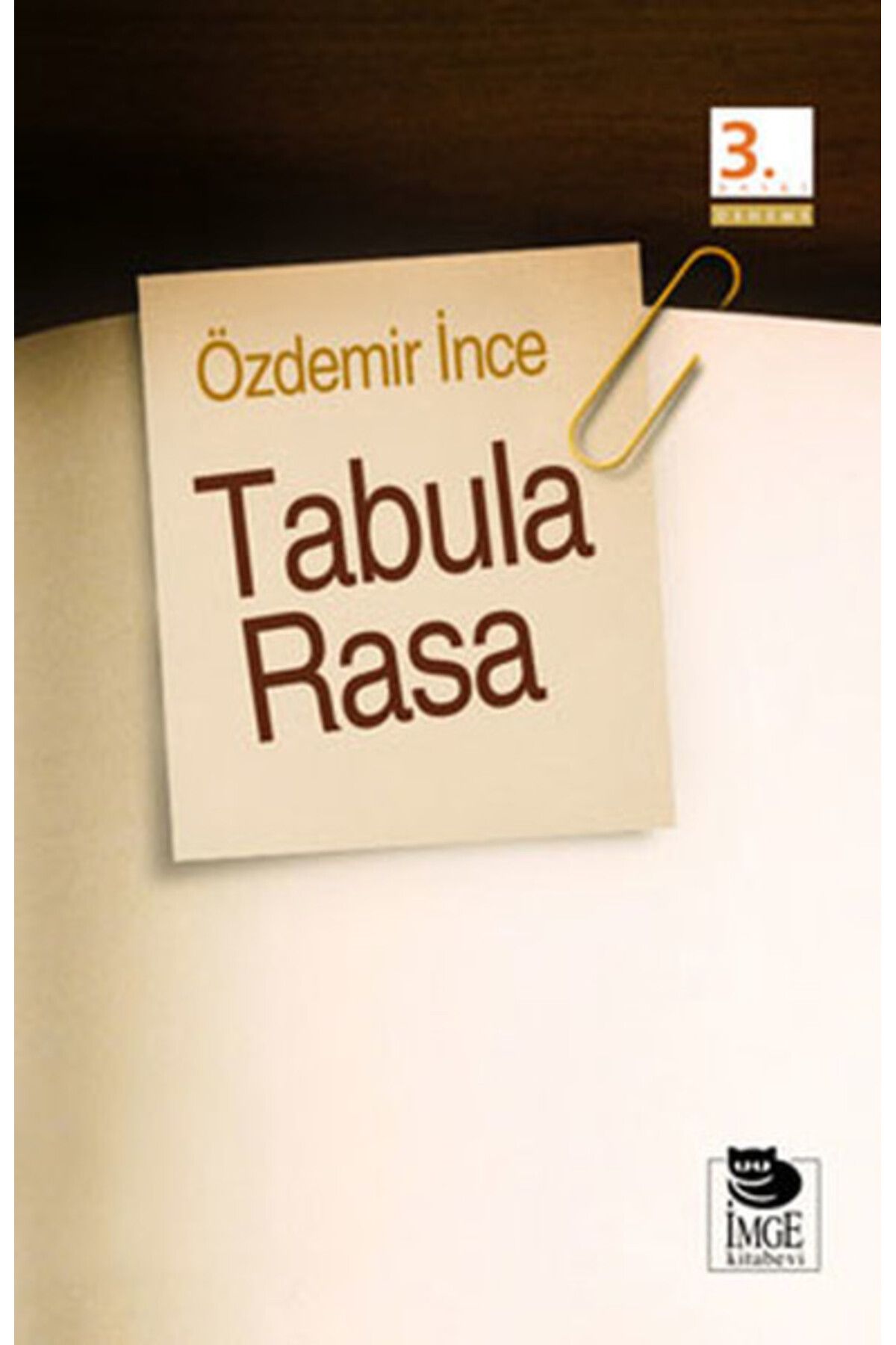 İmge Kitabevi Yayınları Tabula Rasa