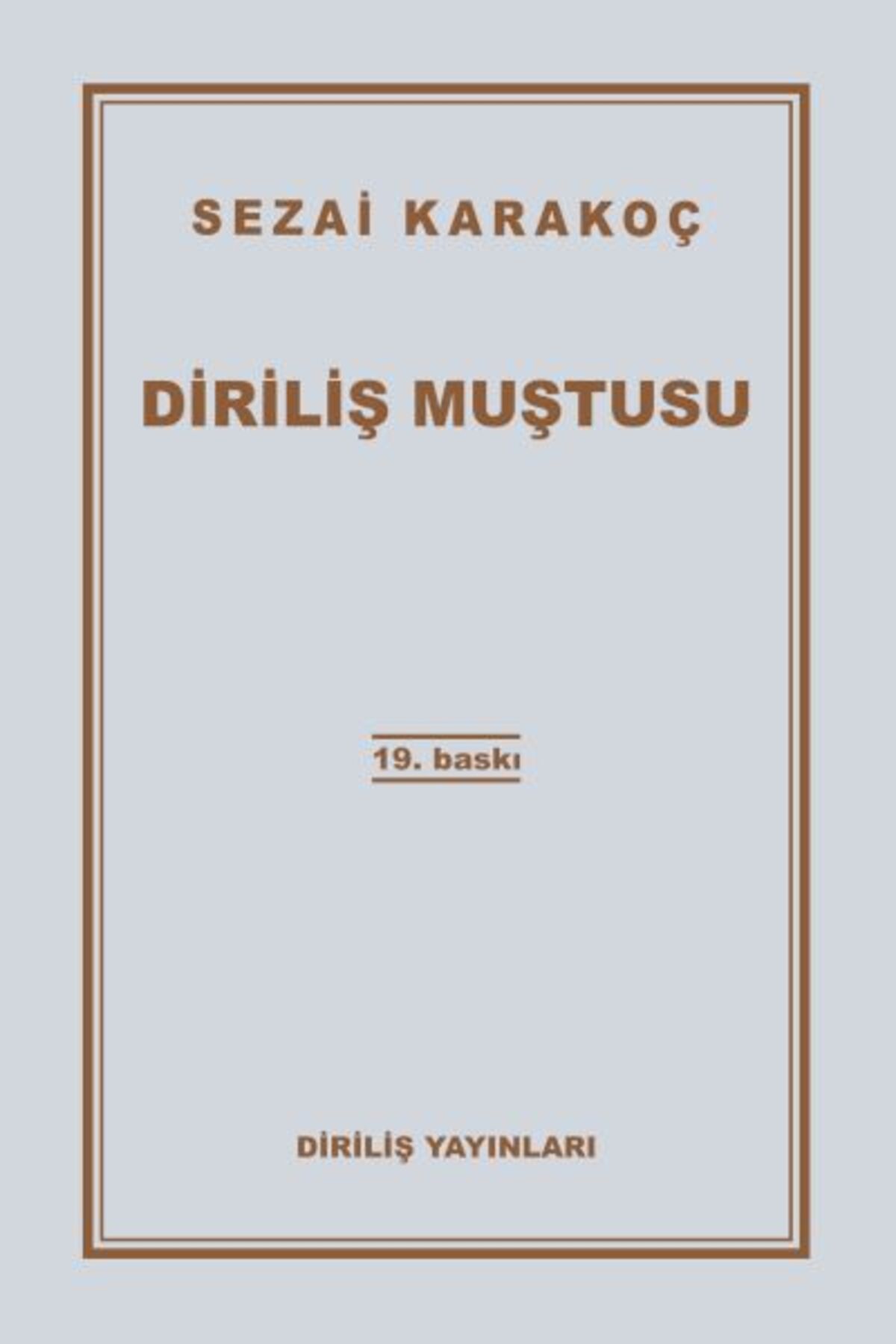 Diriliş Yayınları Diriliş Muştusu