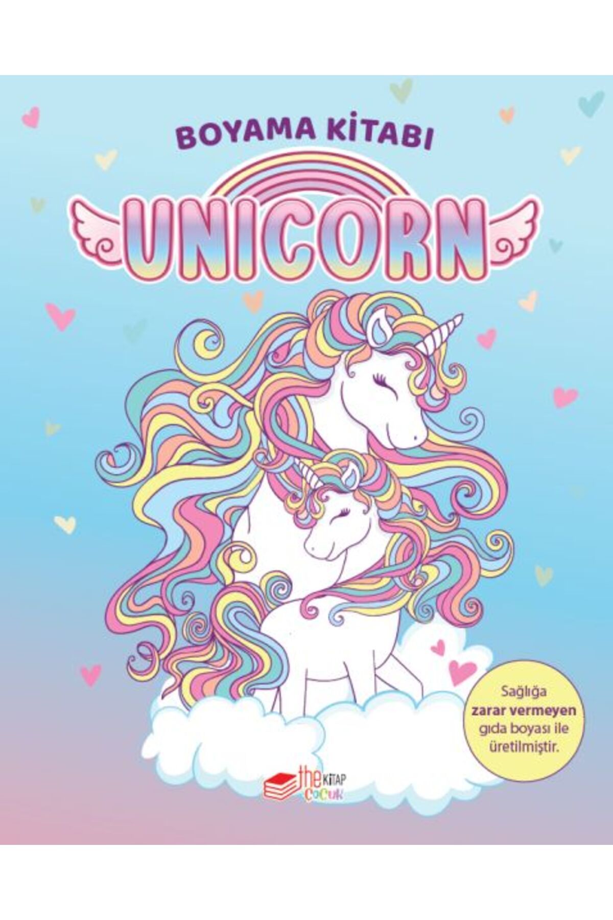 The Çocuk Unicorn Boyama Kitabı