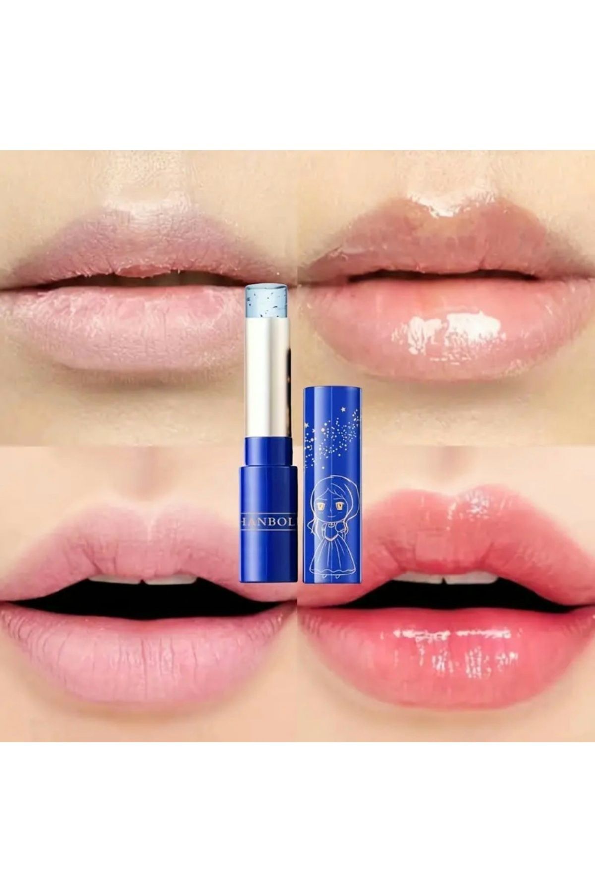 HANBOLI Prenses Ruju Uzun Süre Kalıcı Dudak Balsamı Nemlendirici Ve Besleyici Lipgloss-2