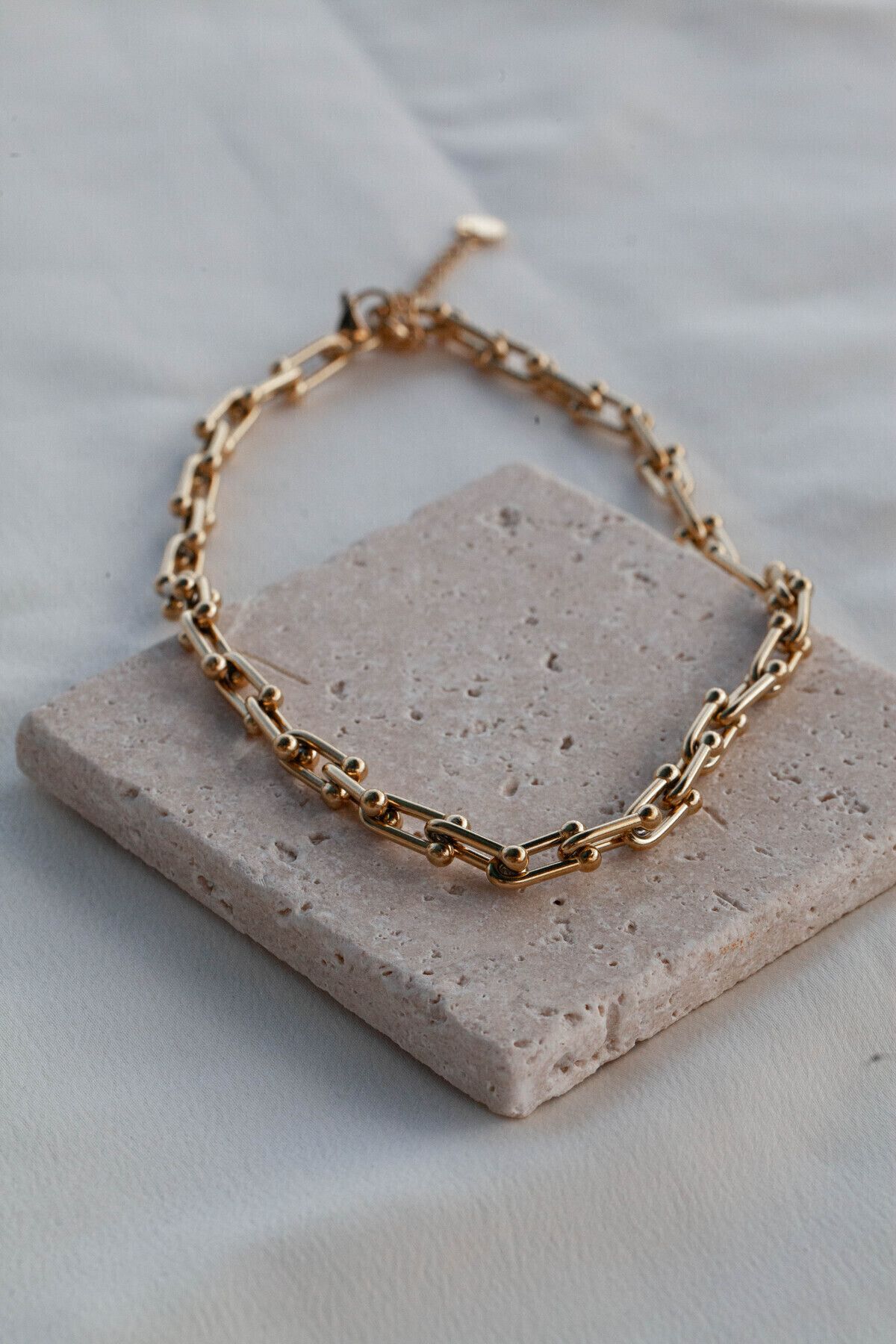 Inure Jewelry-NESTED LOOPÇELİK NECKLACE 4