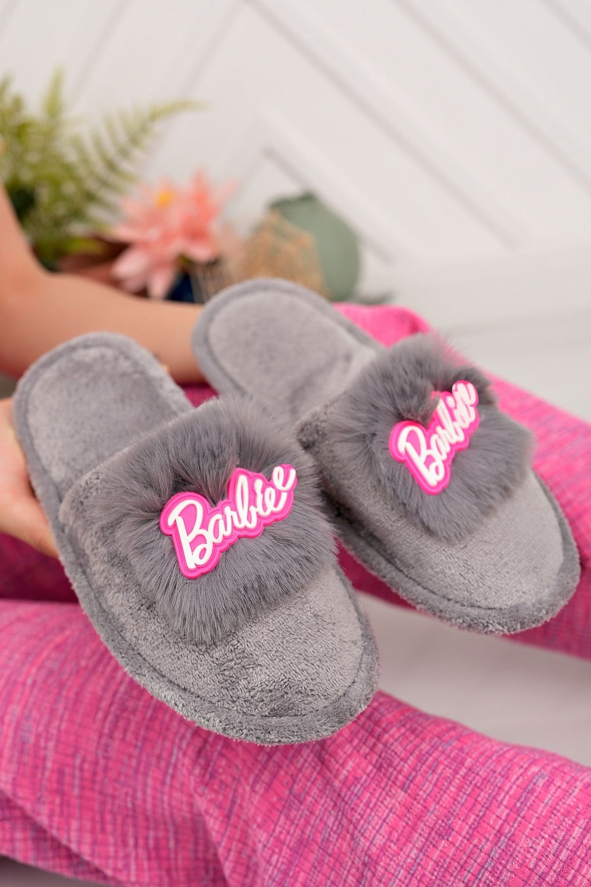 Modafırsat-Women's Winter Slippers - Pack of 3 Guest Dowry Bundle Bridal Casual House Slippers 2