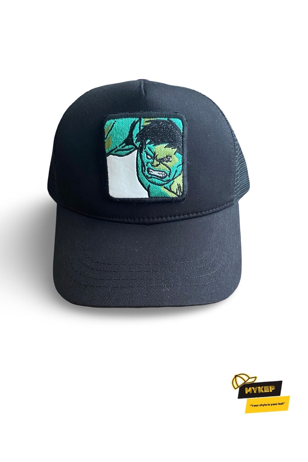 myistasyon "tarzınızı evinize yansıtın Pălărie Unisex Neagră Cu Broderie Hulk - Șapcă Înlocuibilă Unisex - Standard