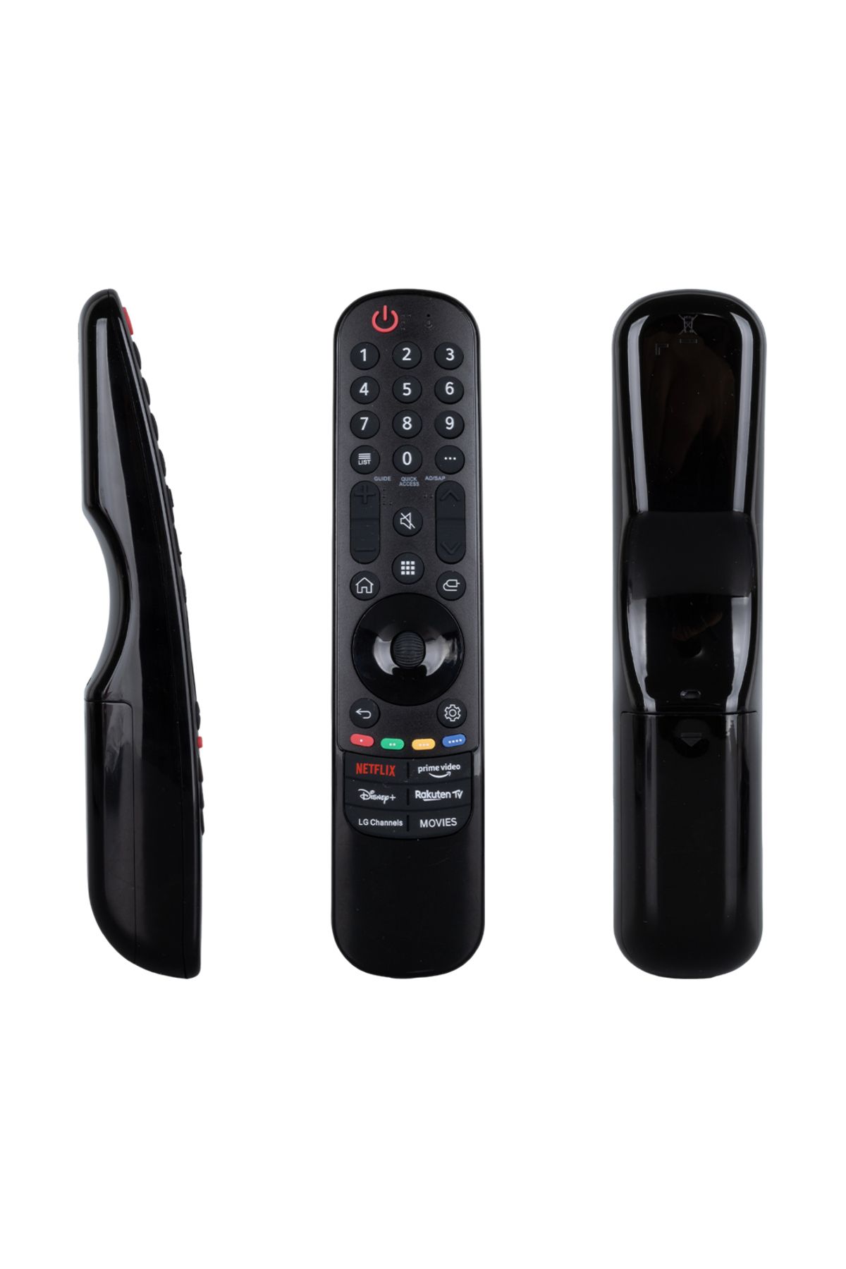 Kapamarka SES KOMUTSUZ LG MR21GA AKB76039904 NETFLIX-PRIME VIDEO-DISNEY+ TUŞLU LCD-LED TV KUMANDA