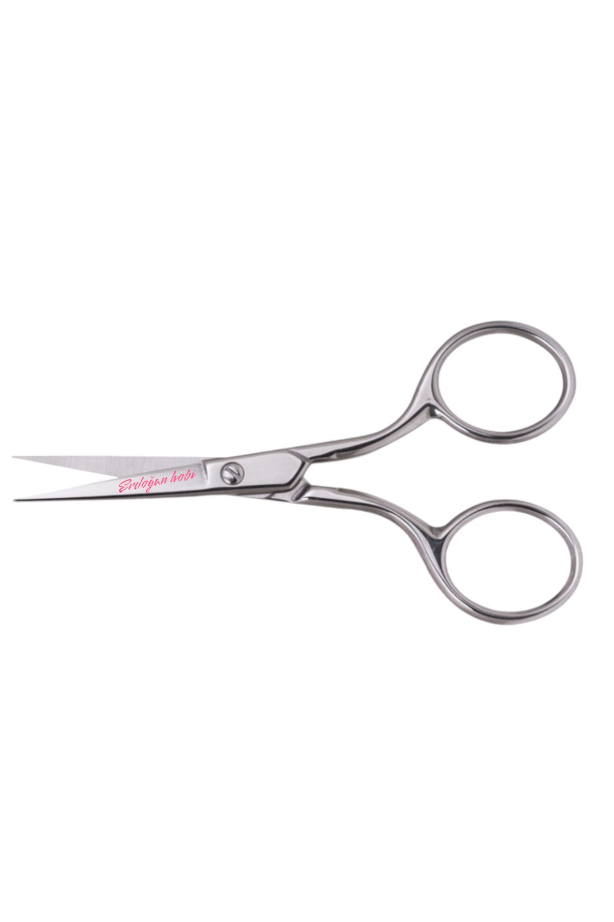 erdoğan hobi-Embroidery Scissors 10cm Flat Tip Scissors Mustache Scissors Cleaning Scissors 3