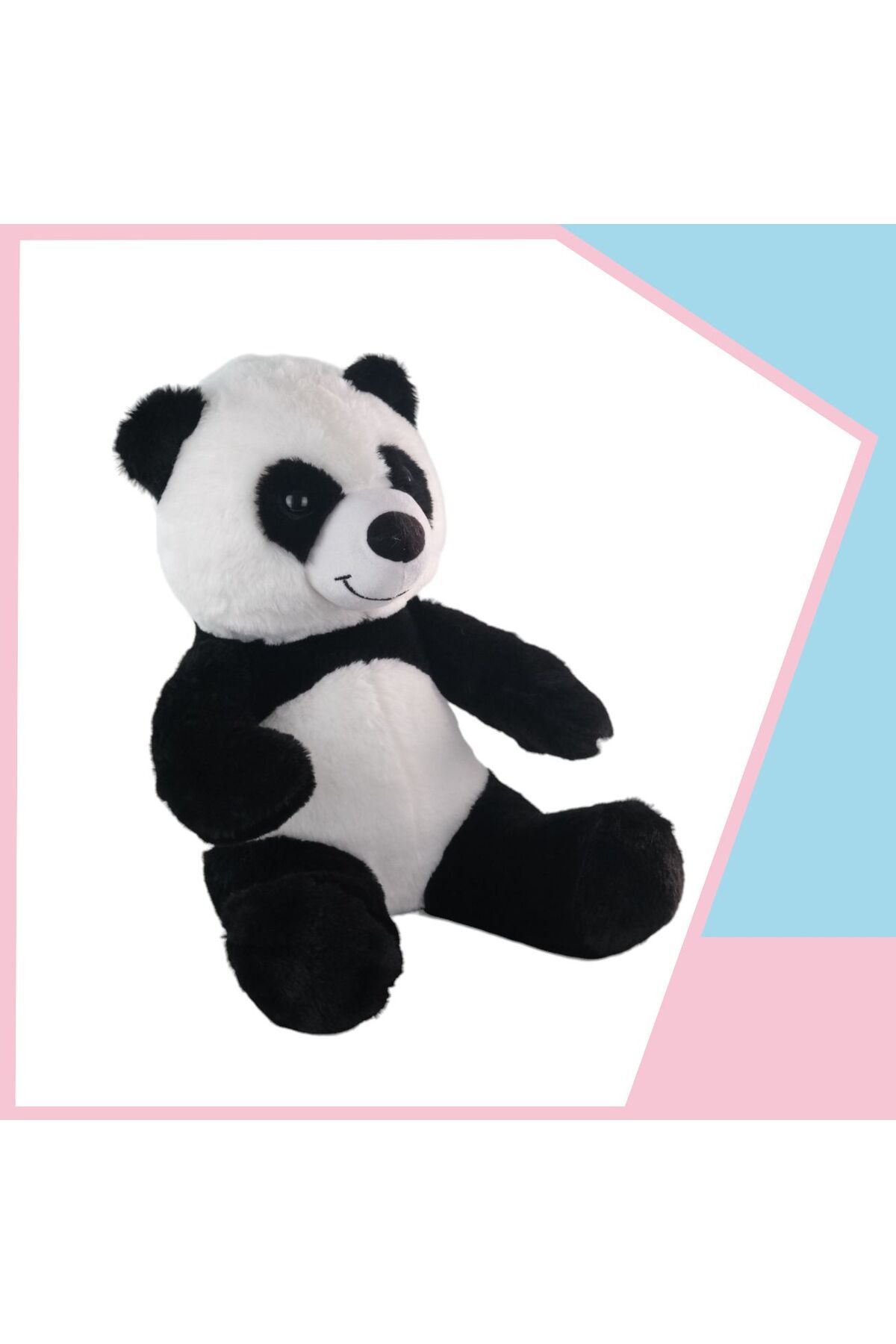 Dada Toys PANDA PELUŞ UYKU ARKADAŞI 35 CM SİYAH - BEYAZ YNSMR