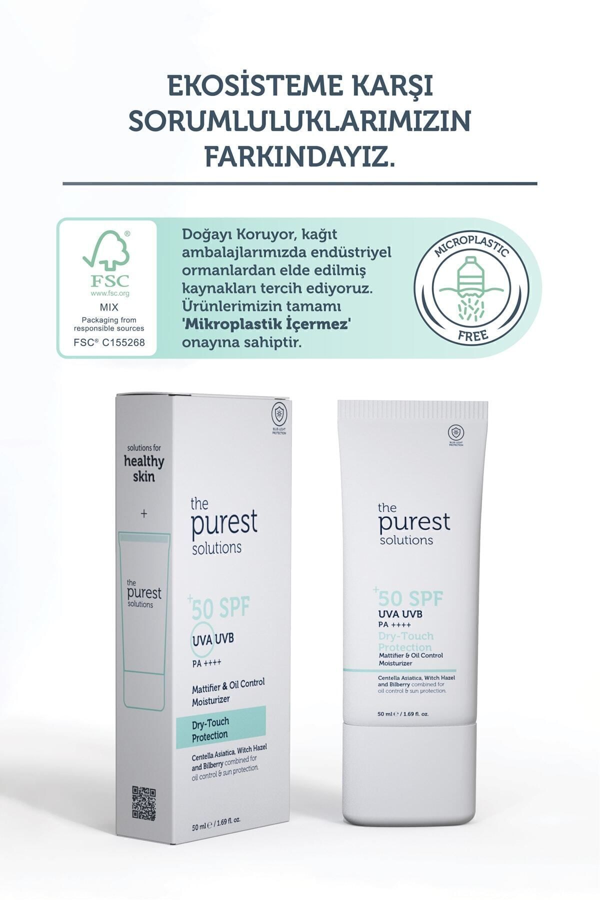 ROSSMANN-50 Ml Cream SPF 50 - Mattifying Sunscreen for Oily and Combination Skin 5