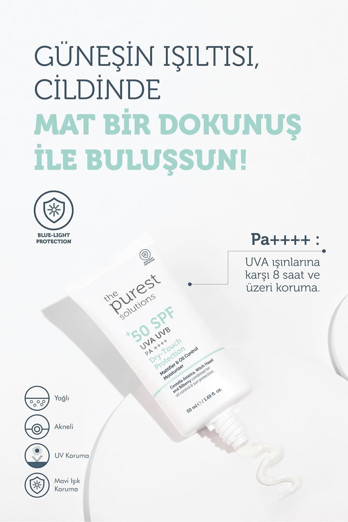 ROSSMANN-50 Ml Cream SPF 50 - Mattifying Sunscreen for Oily and Combination Skin 2