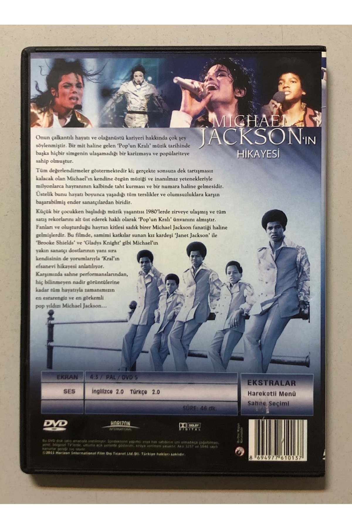 Plakevi İzmir Michael Jackson'ın Hikayesi Dvd Cd (Orjnal Dönem