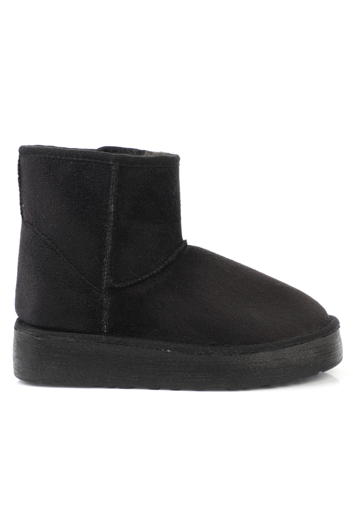 Capone Outfitters-Mittelgroße Damenstiefel aus Fell mit dicker Sohle und runder Zehenpartie 2