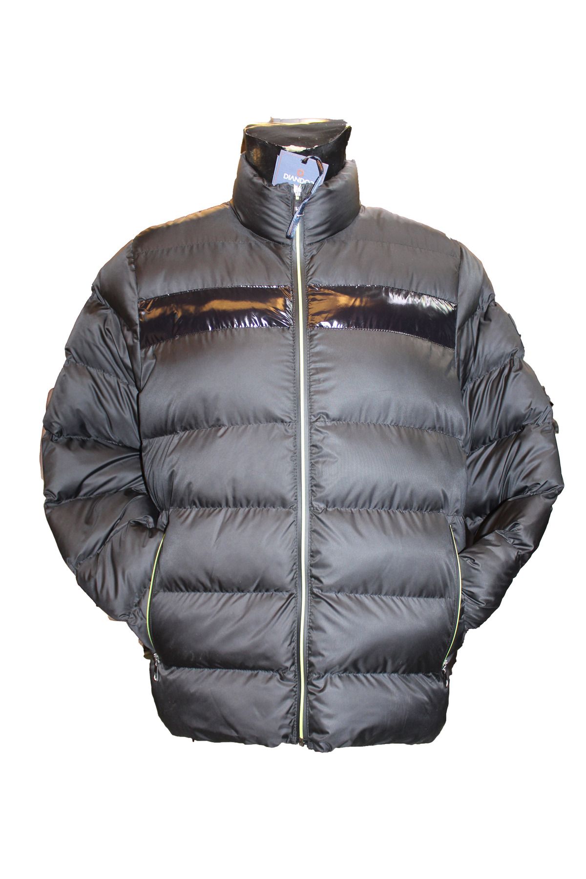 Diandor-Black Men's Shime Coat 1