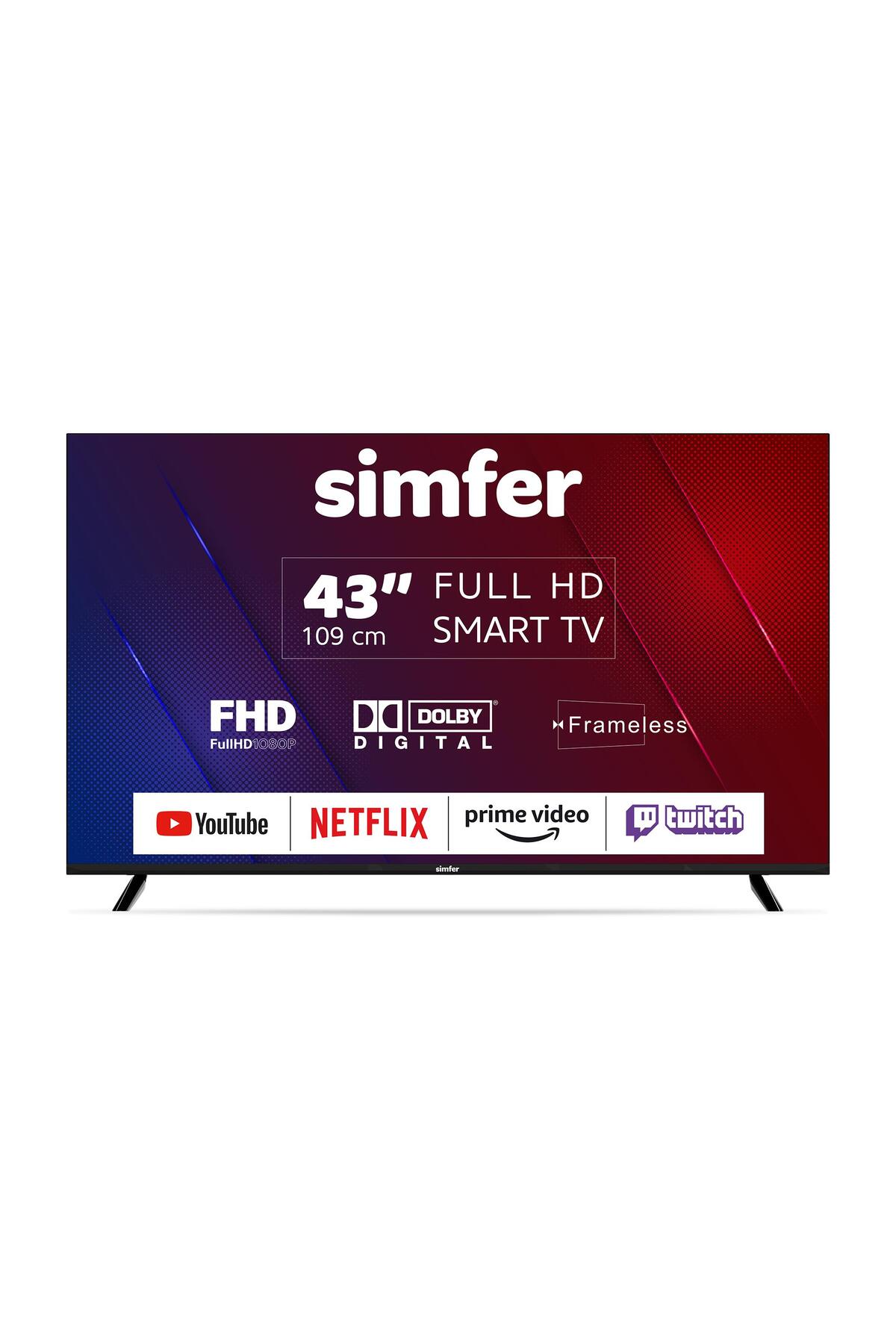 Simfer 43SFSA4B 109 Ekran 43 