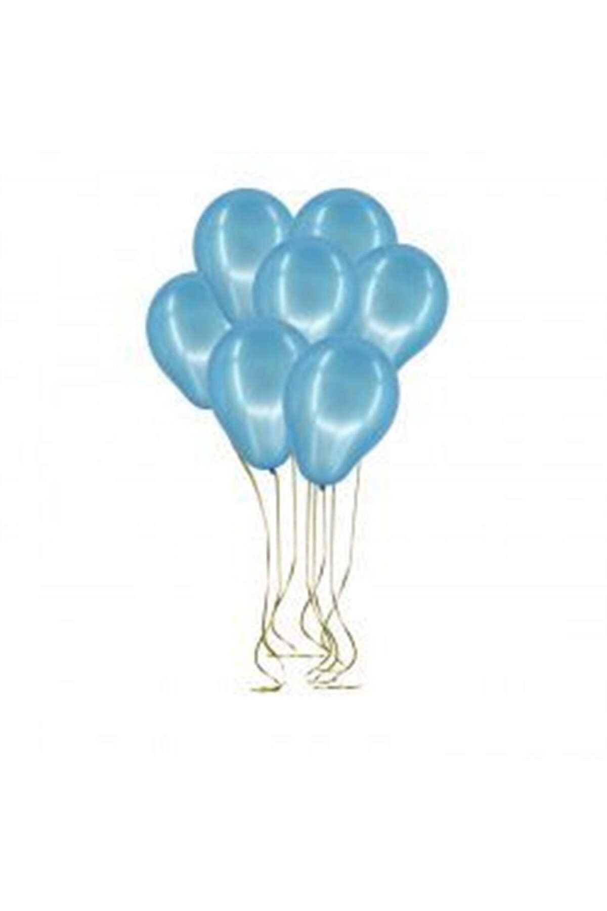 ZERO LAND - 100 adet Lateks Pastal Balon Mavi 12 inç - 30 cm YKTSN