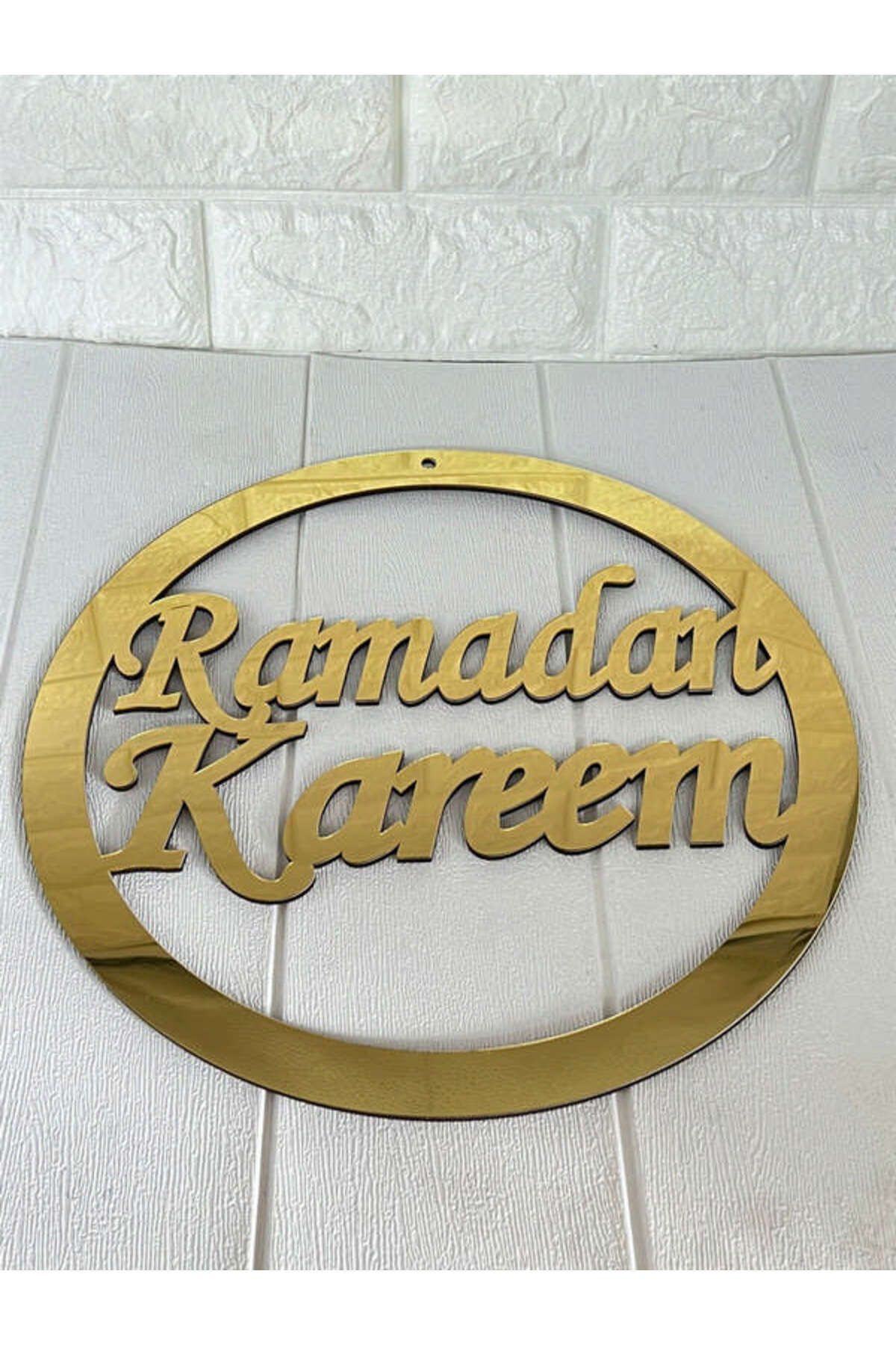 ZERO LAND - Ramadan Kareem Yazılı Asma Süs Gold MXPMA