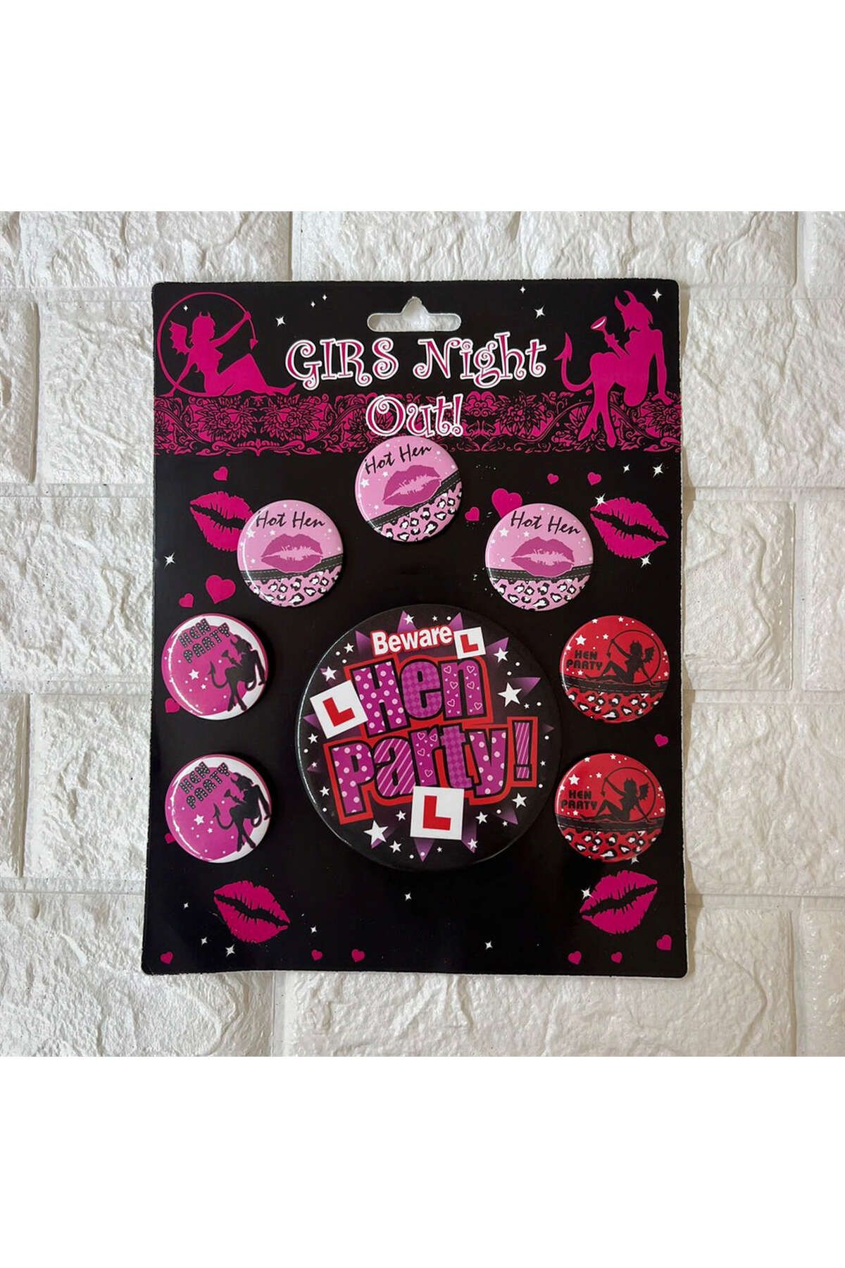 ZERO LAND - Bride To Be Parti Rozeti 8 adet No2 DRSTR