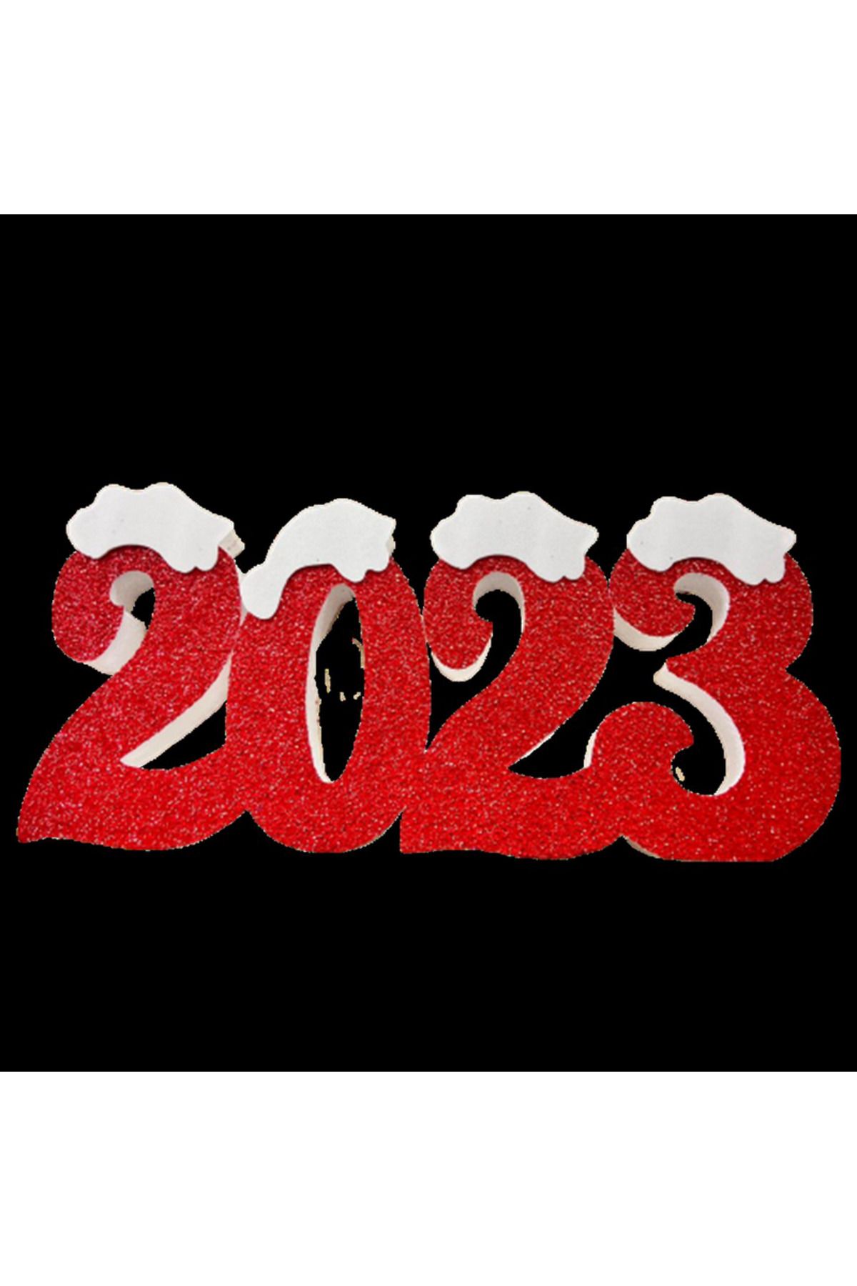 ZERO LAND - Karlı 2023 Yazılı Strafor Süs MXPMA