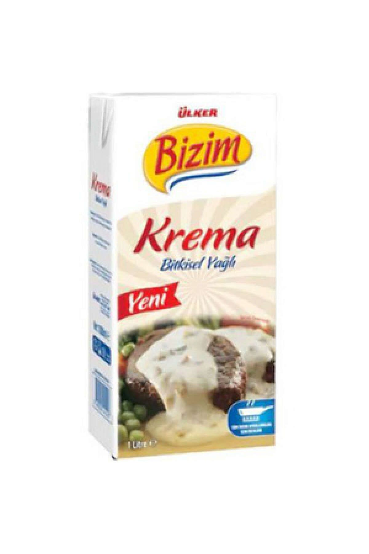 Bizim Mutfak BİZİM MUTFAK - KREMA BİTKİSEL %20 YAĞLI (1 X 1 LT) BİZİM 535132