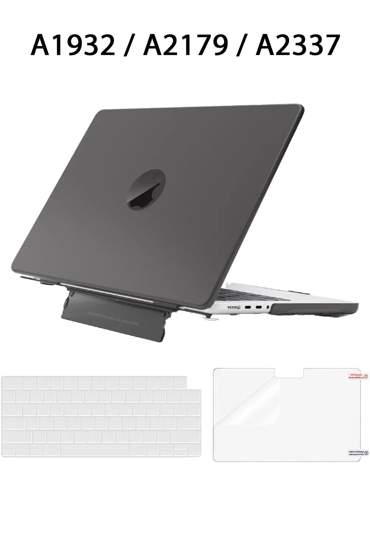 TEKNETSTORE-Macbook Air 13 Inch 2020 M1 - Compatible Stand Case and Screen Protector 8