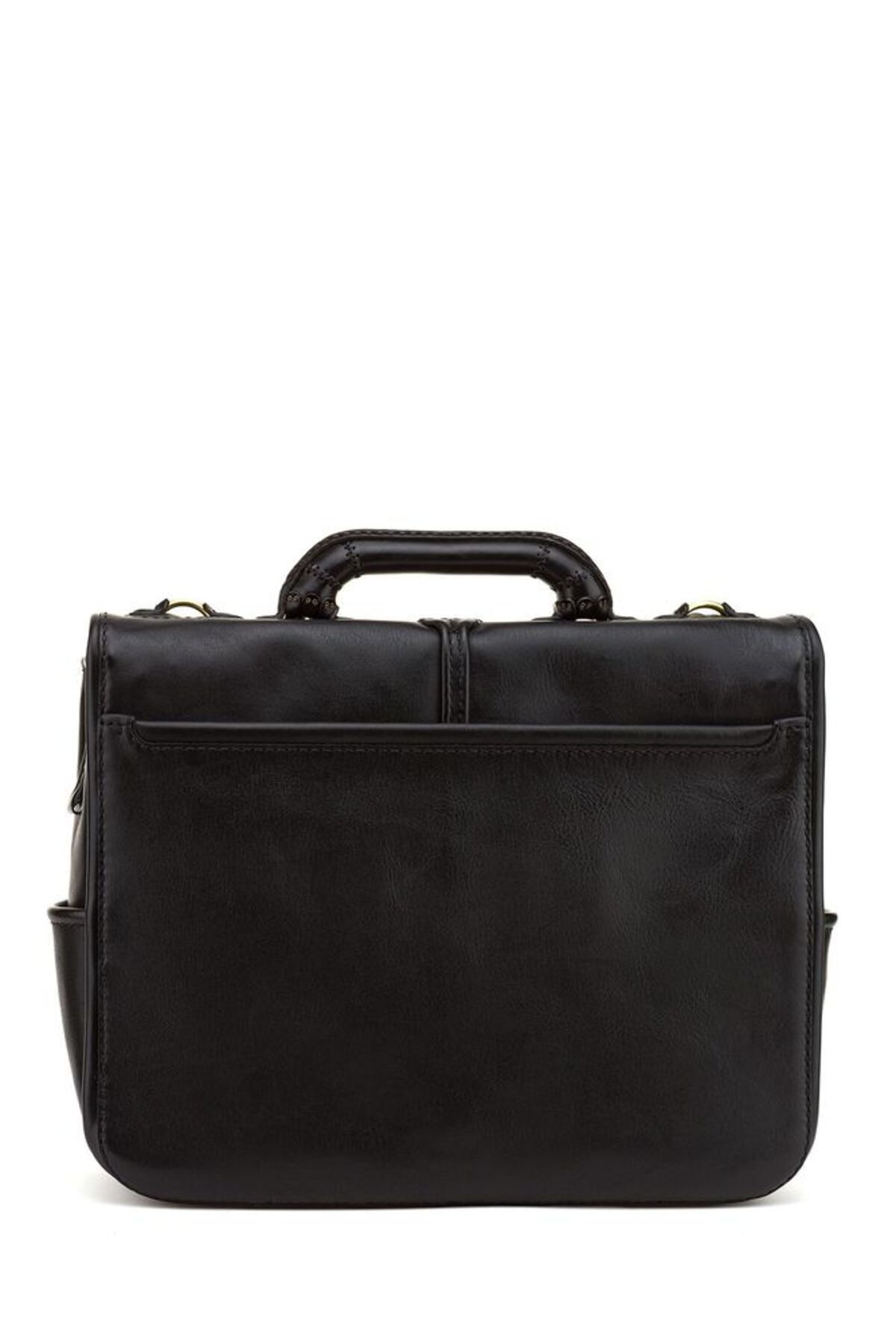 GÖN-Gön Ömer Black Leather Unisex Laptop & Briefcase 09 106 Ömer 3