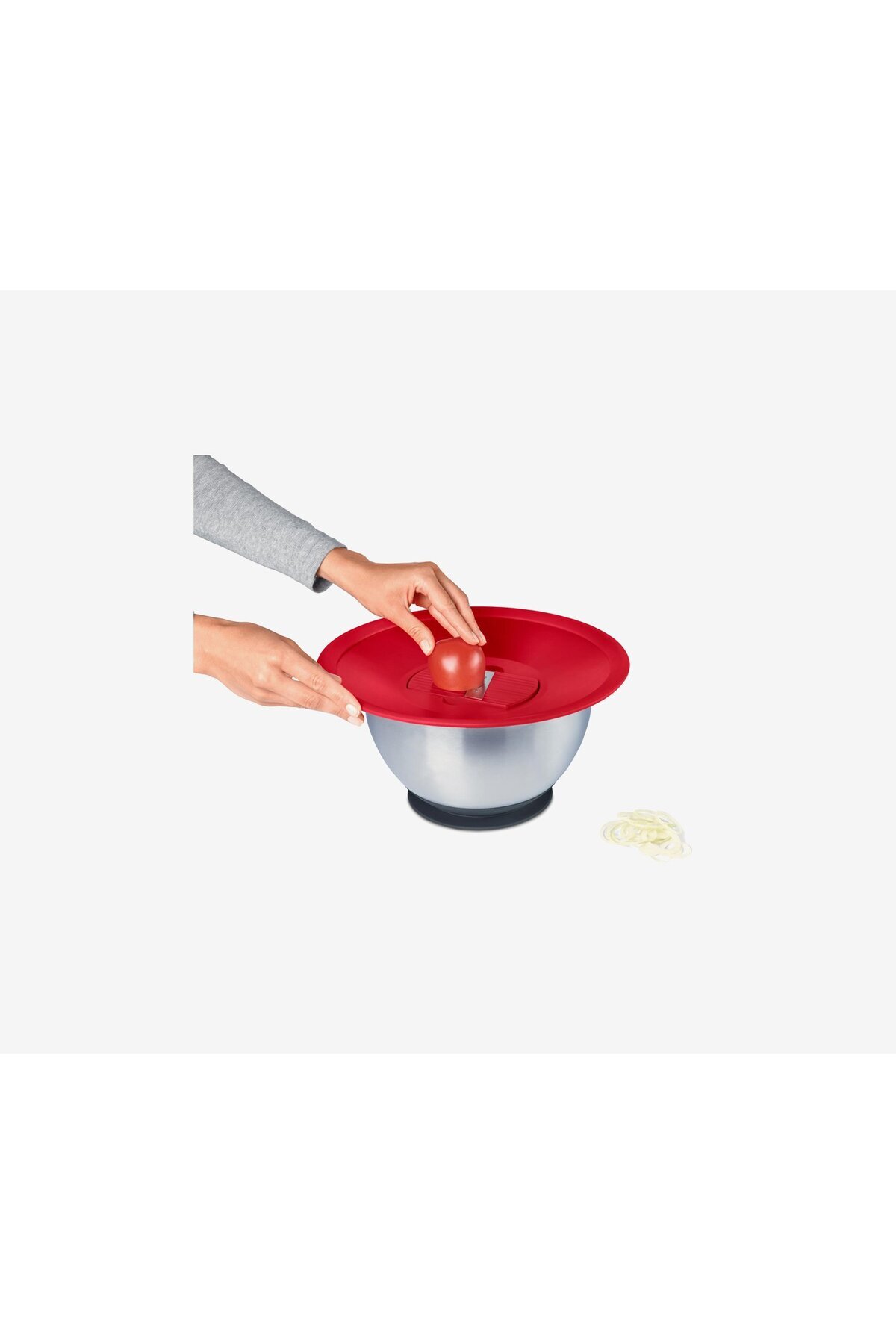 Tchibo-Multi Grater Lid, Red 3