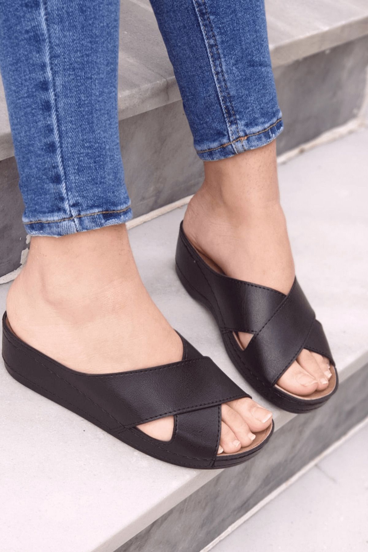 Neon Shoes-Desy - Talpă ortopedică pentru femei, model elegant și confortabil, papuci de zi cu zi, papuci de casă și exterior pentru tânără mamă 4
