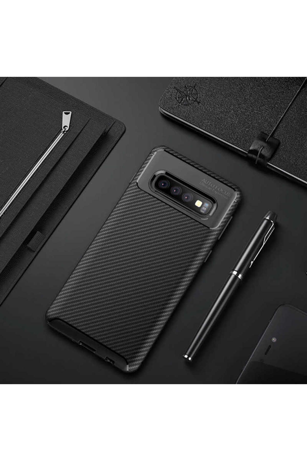 gaappy Fib Serisi Samsung Galaxy S10 Siyah Kapak
