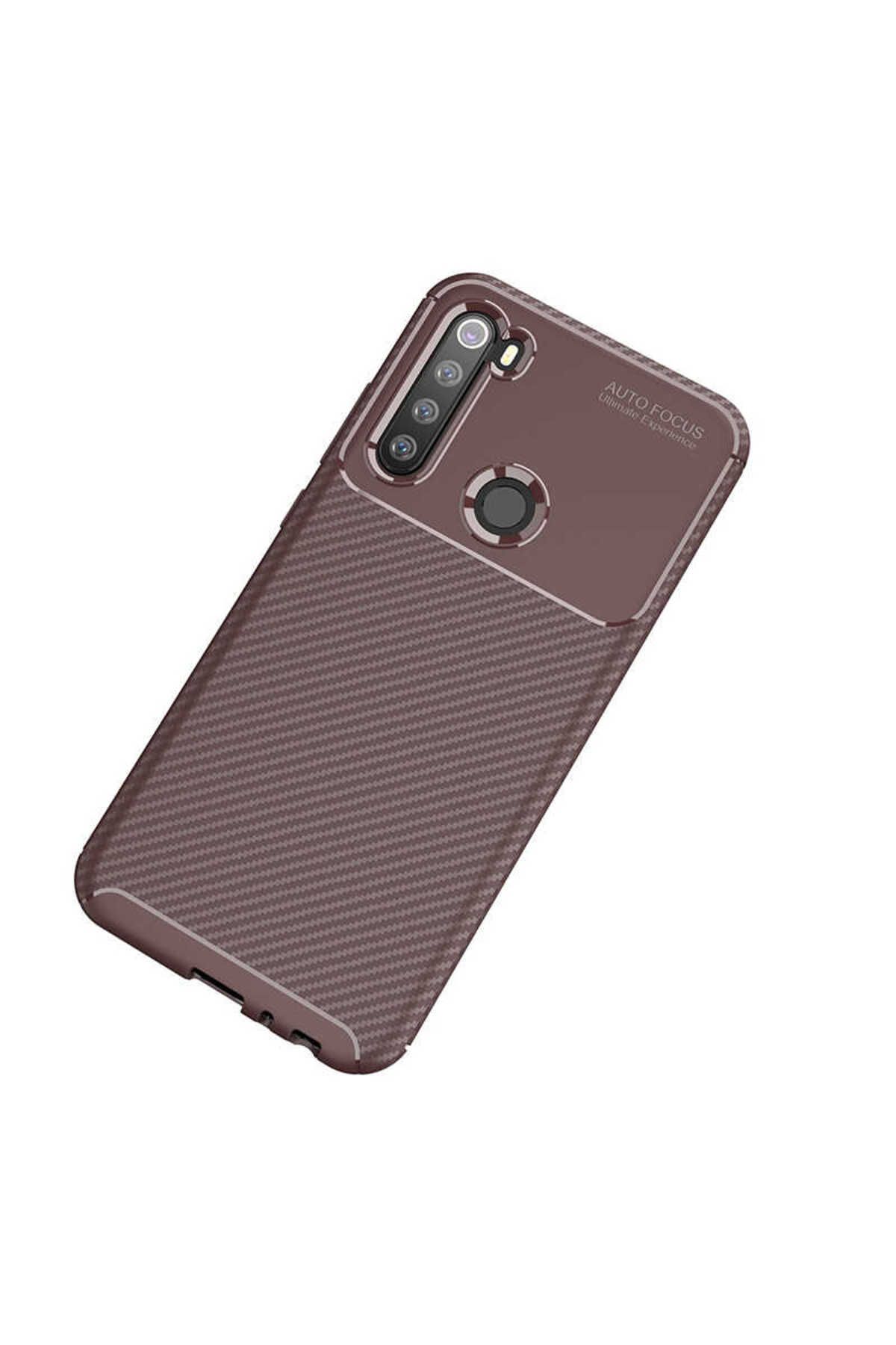 gaappy Fib Serisi Xiaomi Redmi Note 8T Kahverengi Kapak