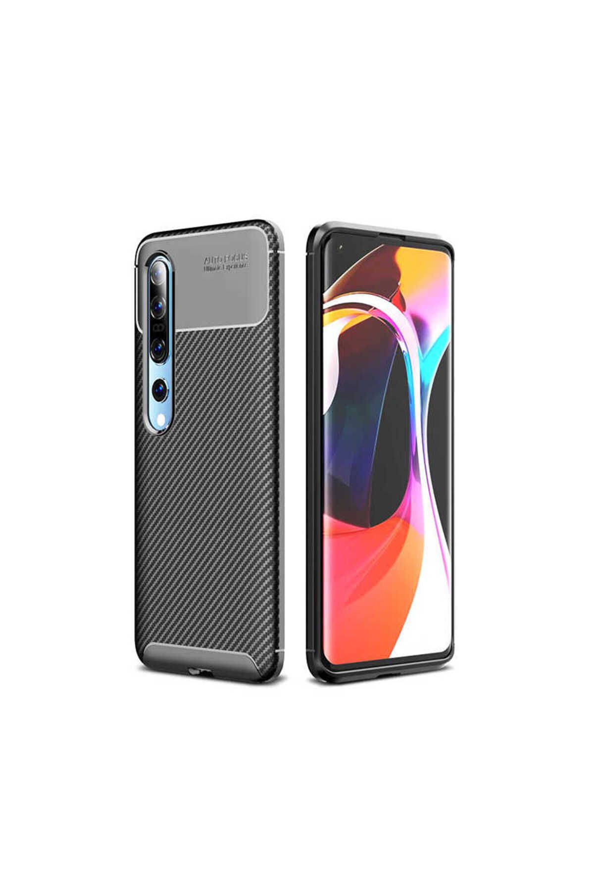 gaappy Fib Serisi Xiaomi Mi 10 Siyah Kapak