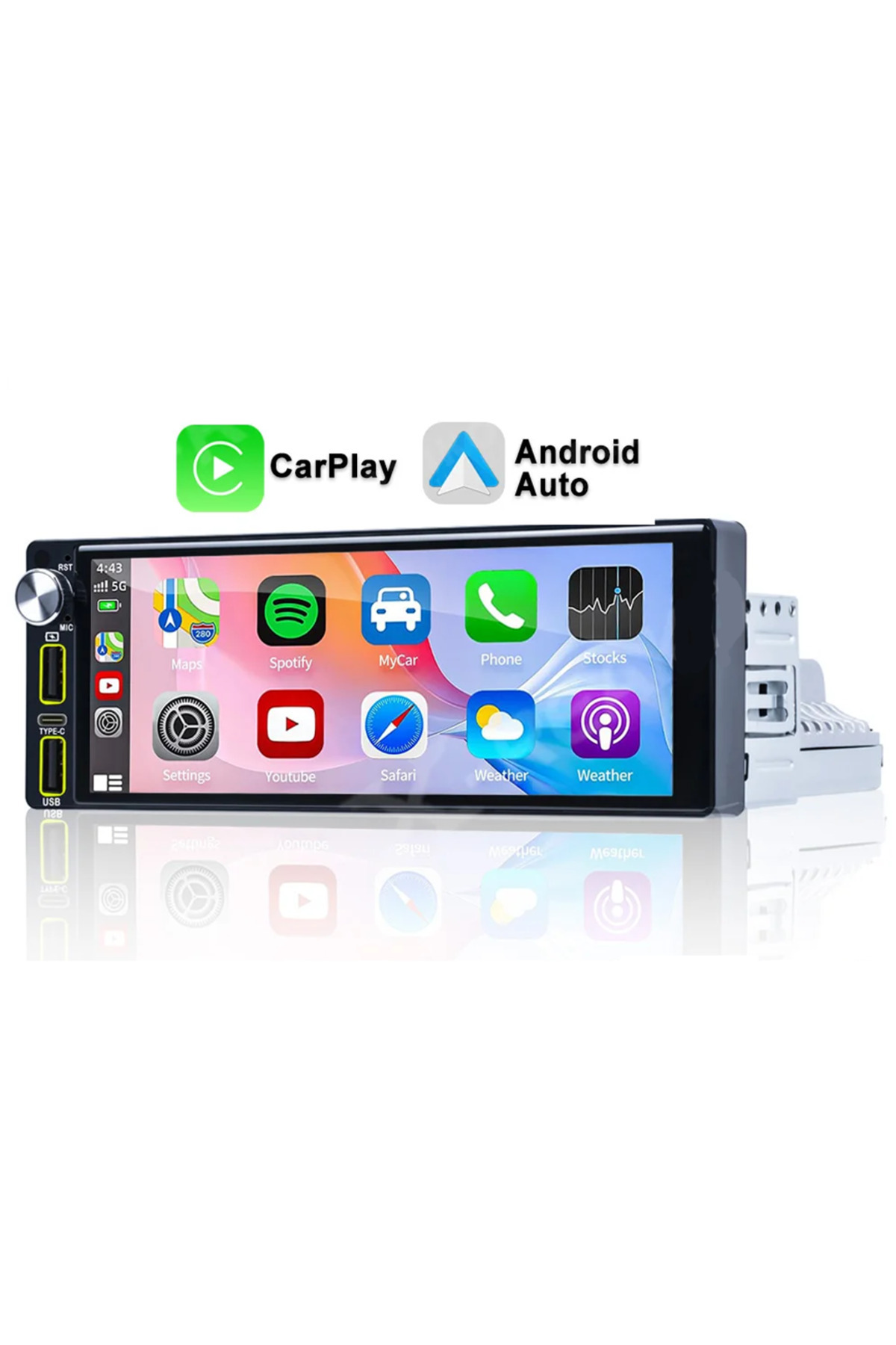 Mat 7 İNC ANDROİD MULTİMEDYA 2GB-32GB İNCE KASA ÜNİVERSAL HD IPS