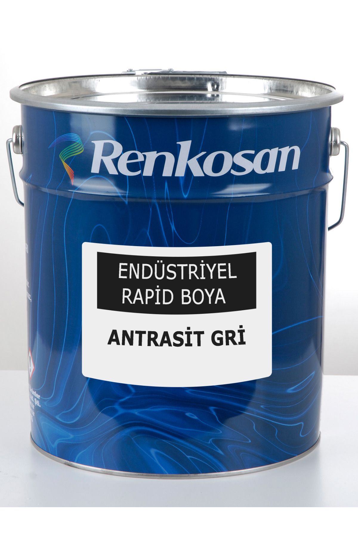 Renkosan Endüstriyel Rapid Boya (AHŞAP-DEMİR-METAL) Ral7016 Antrasit Gri