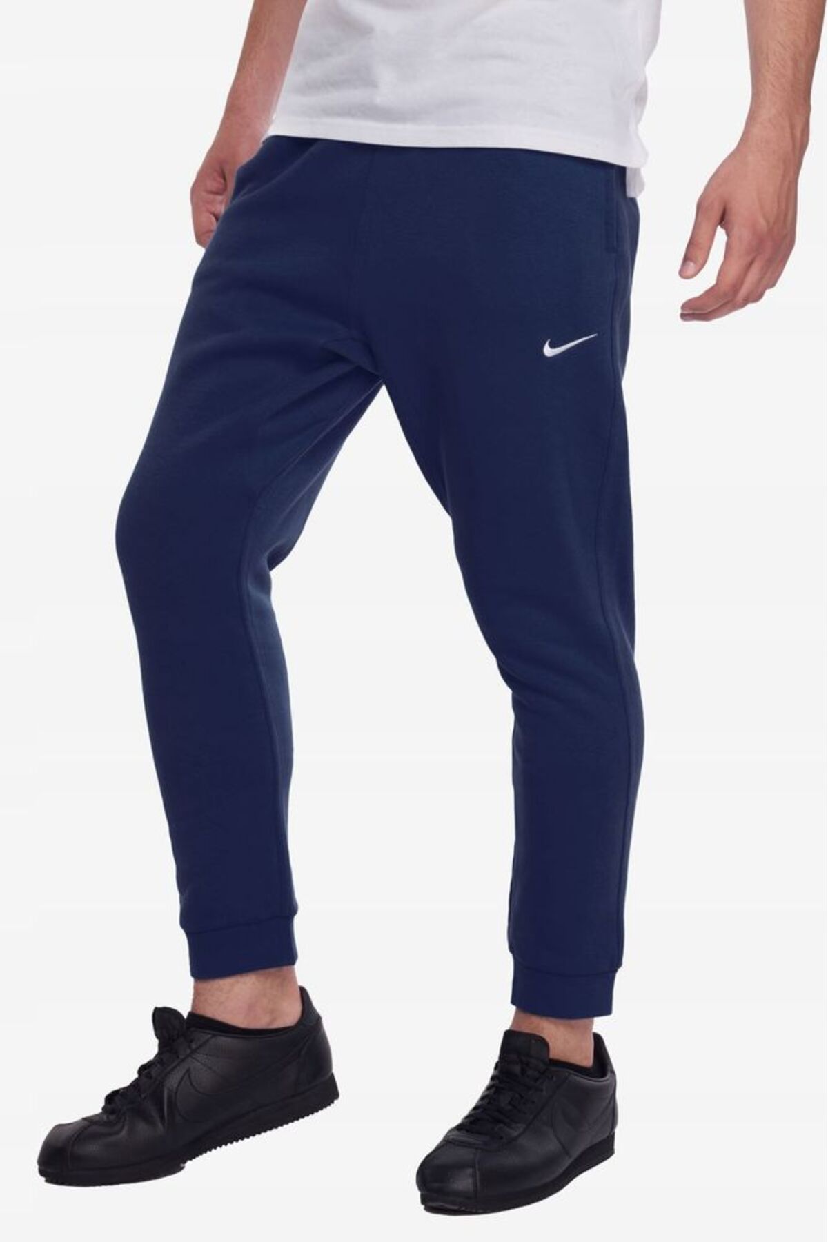 Nike-Fleece Tapered Swoosh Jogger Men's Sweatpants826431-410 5