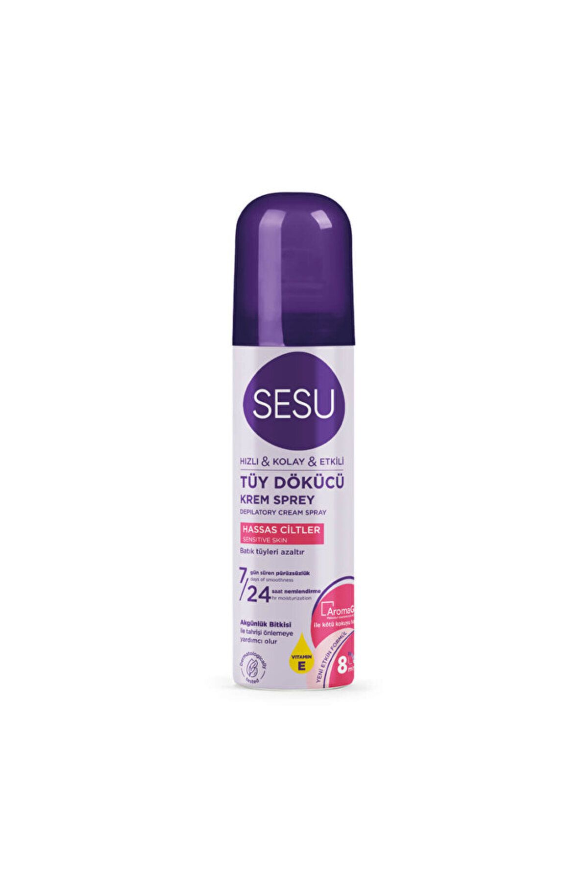 Sesu - Tüy Dökücü Köpük - Hassas Cilt - 150 ml