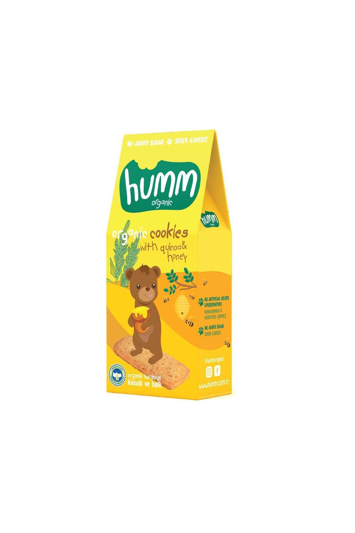 Humm Organik Ballı Kinoalı Kurabiye 55gr