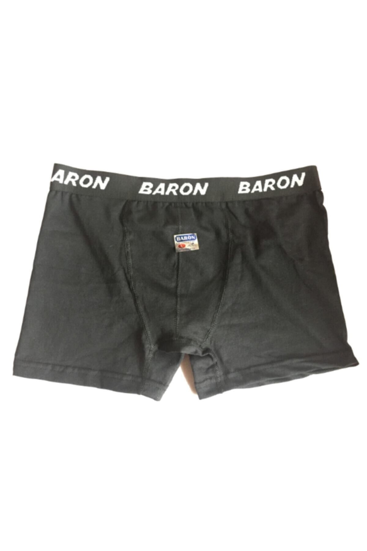 SİERNA Boxer Erkek Siyah Likralı Boxer 1'li srn-002639